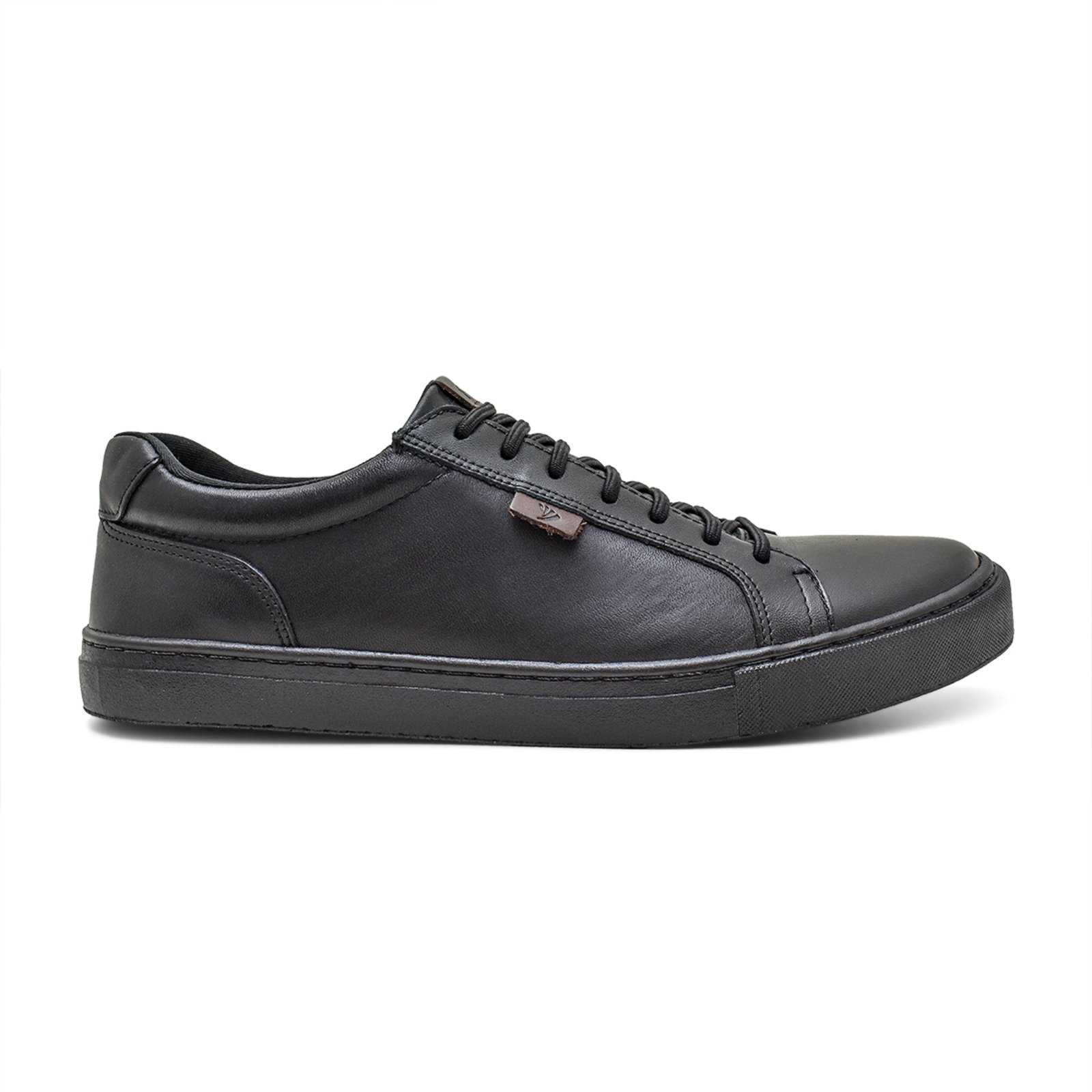 Sapatenis Classico Masculino Casual Elegante Social All Black Preto