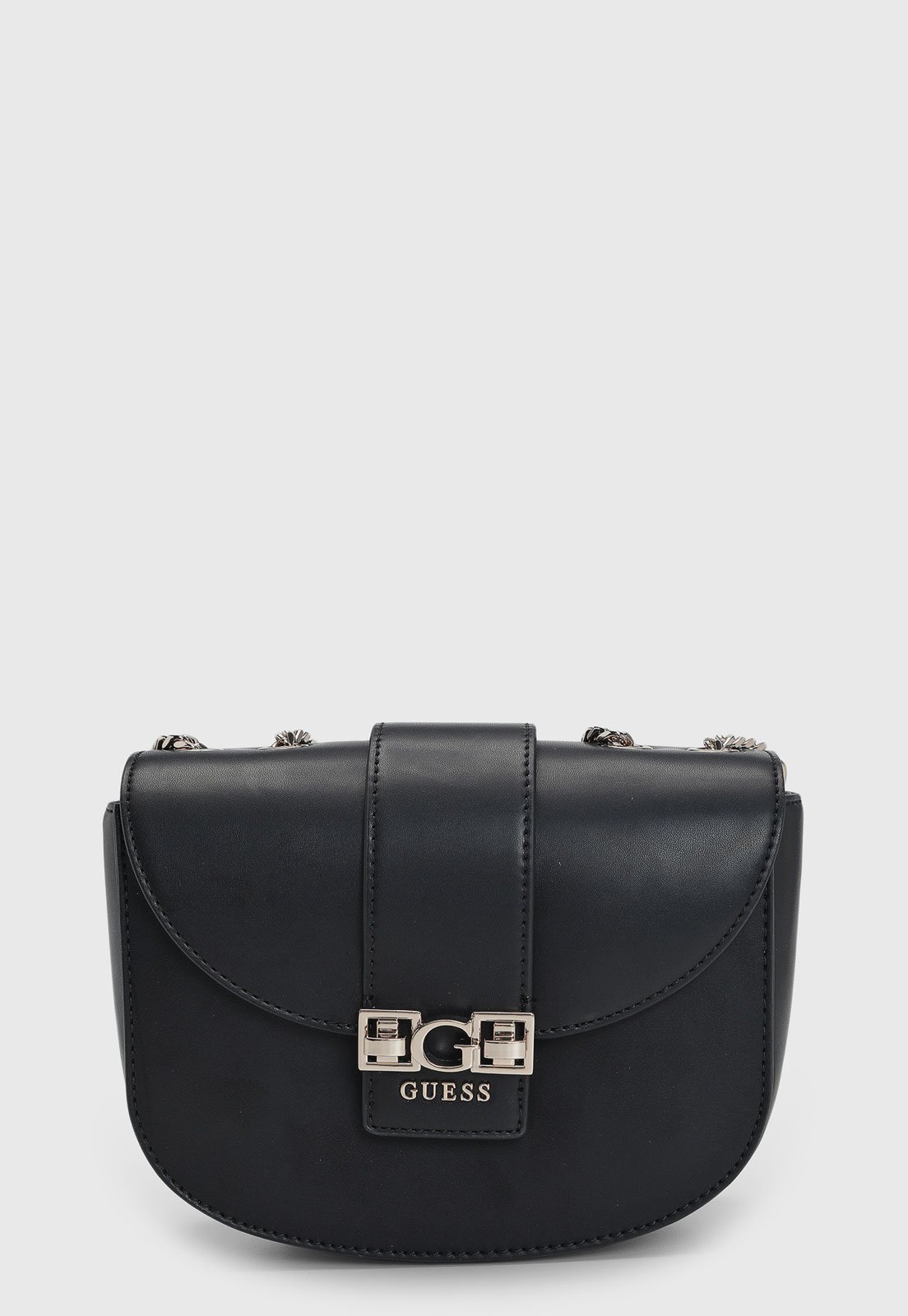Vista 2 Bolsa Feminina Guess Pequena Preta preto preto