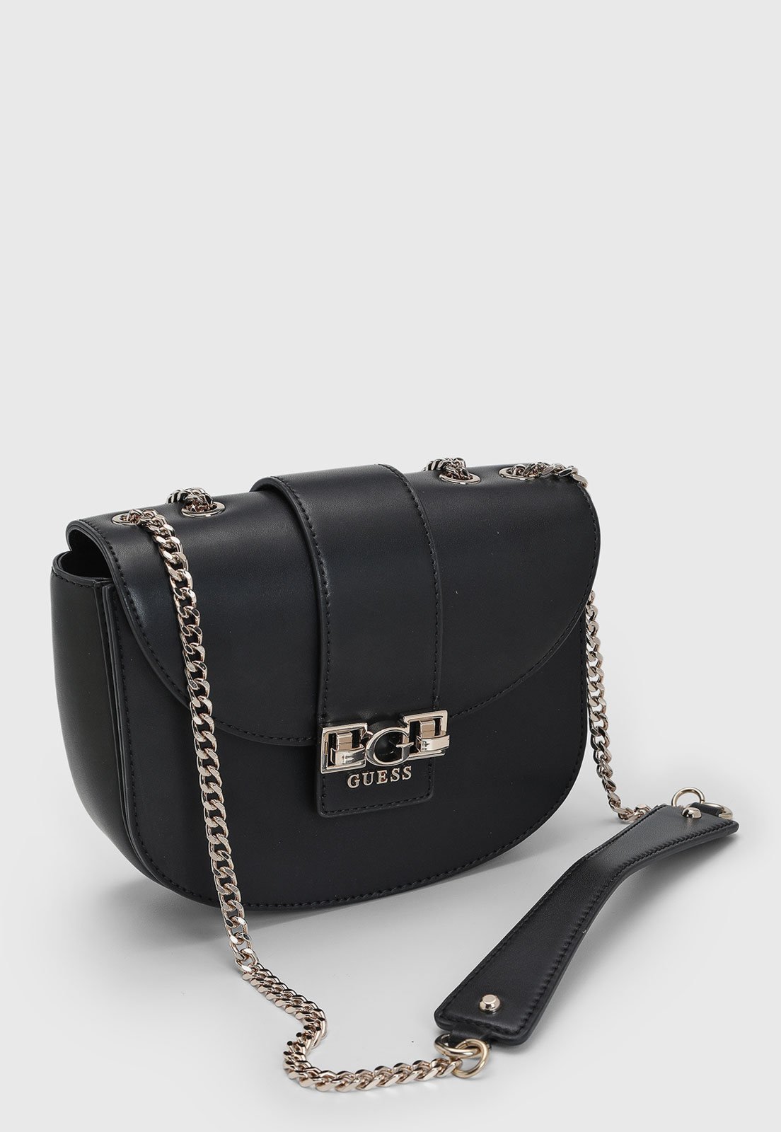 Vista 3 Bolsa Feminina Guess Pequena Preta preto preto