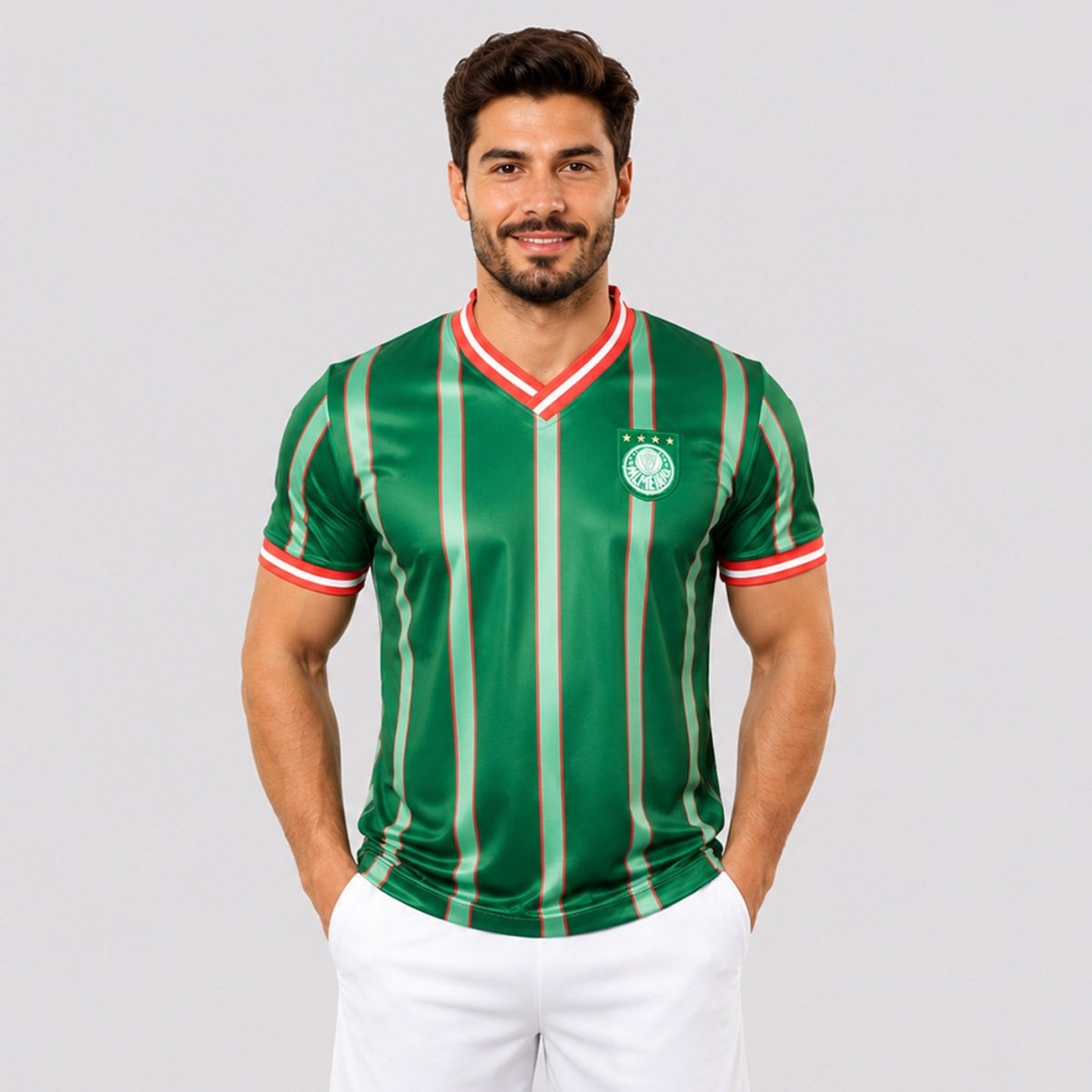 Camisa Palmeiras Retrô 2001 Verde