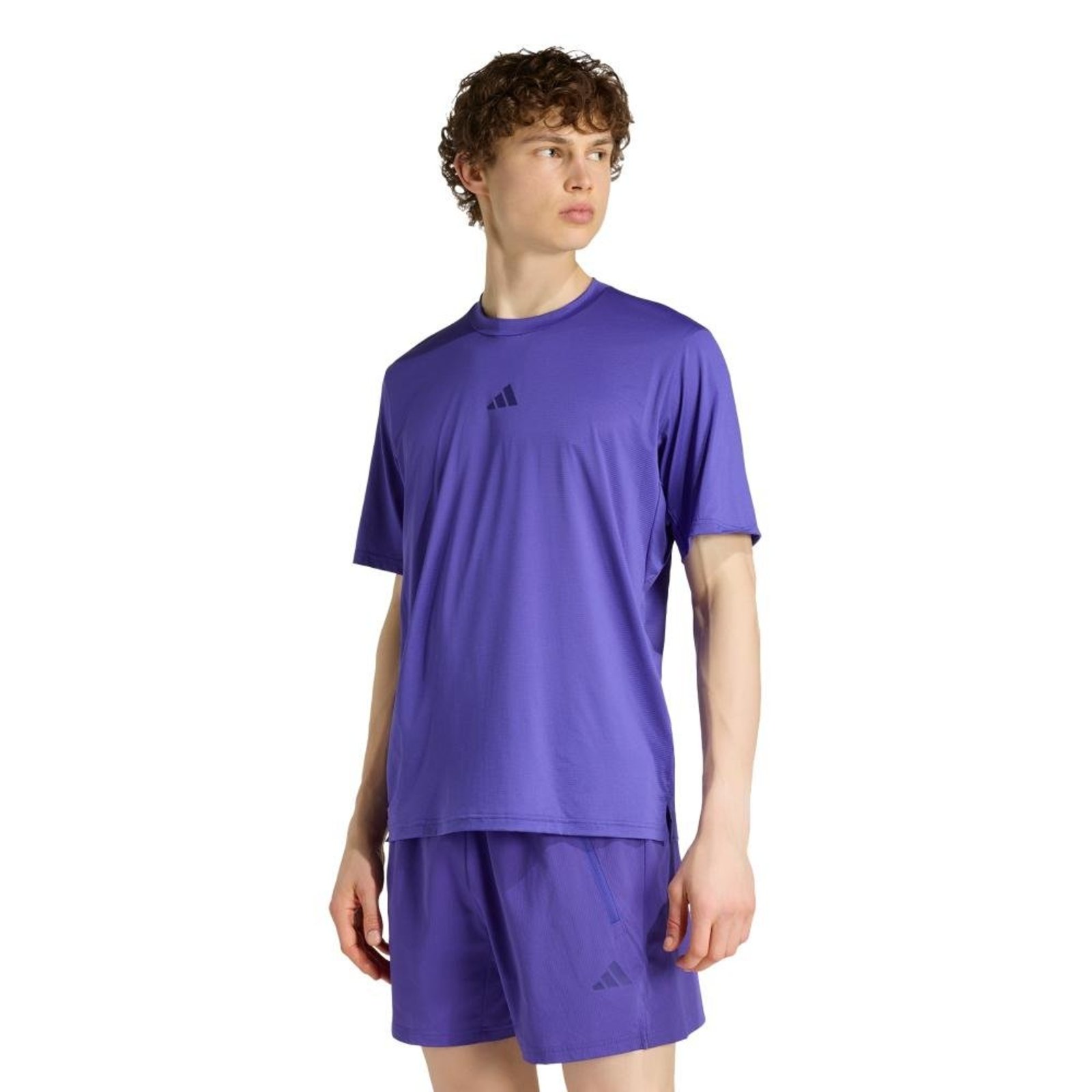 CAMISETA DE TREINO TECH INTENSITY adidas Performance Roxo