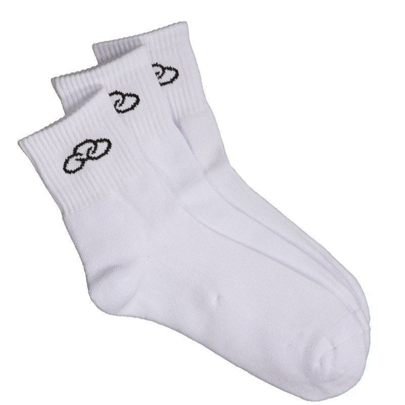 Vista 2 Meia Olympikus Tripack Cano Médio branco OLYMPIKUS branco