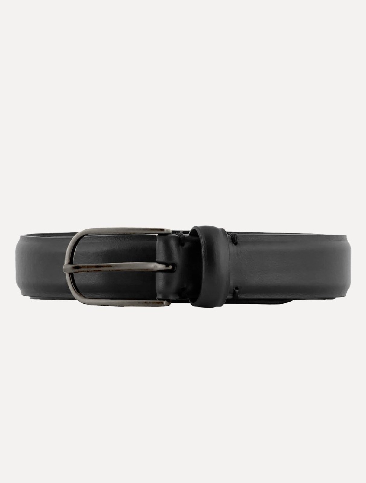 Cinto Masculino Emporio Armani Liso Preto