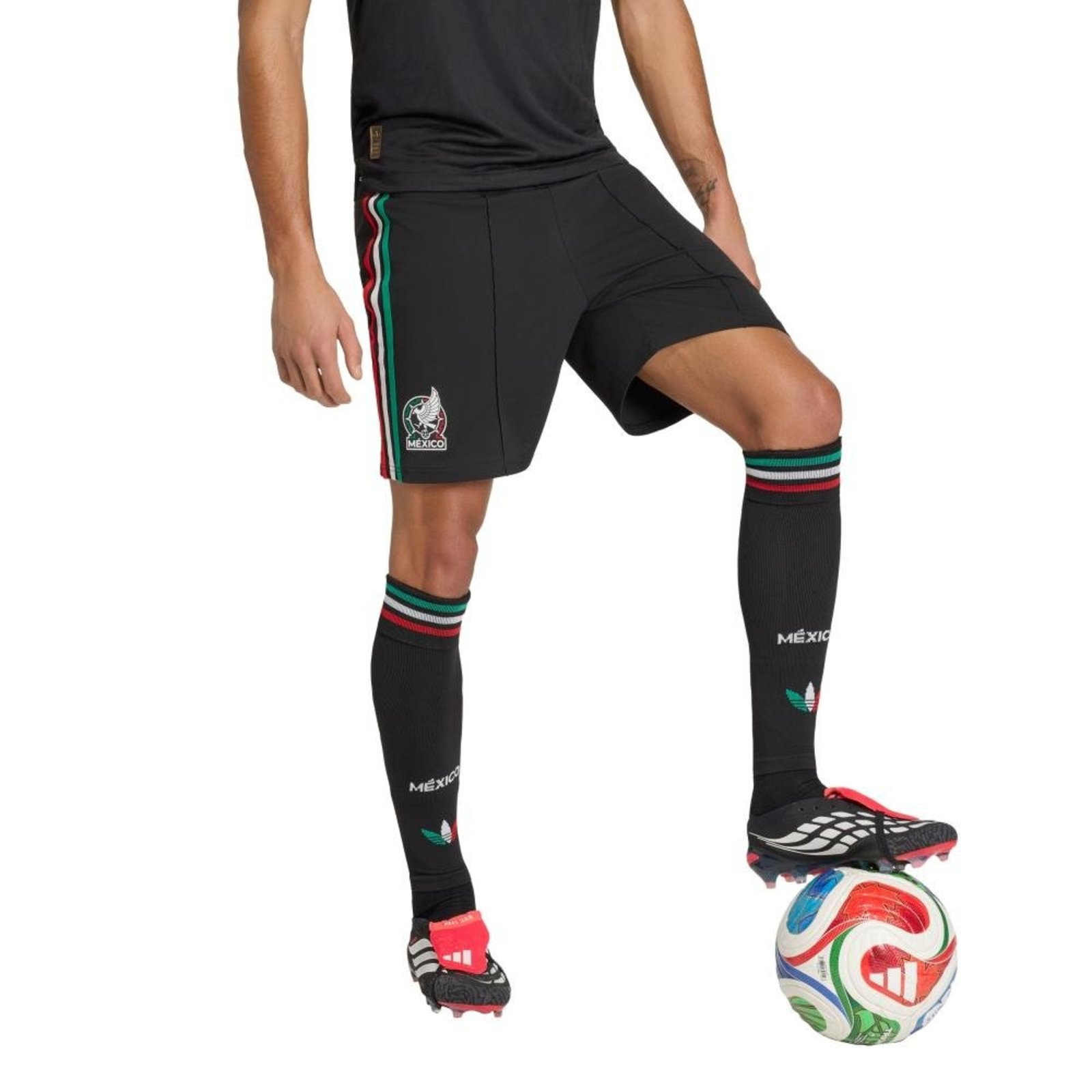 Shorts III Jogador Seleção Nacional do México 26 Preto