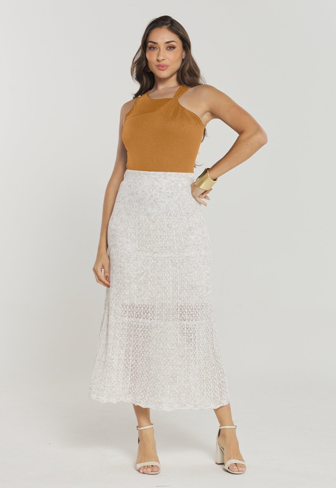 Blusa Rudély Justa Marrom