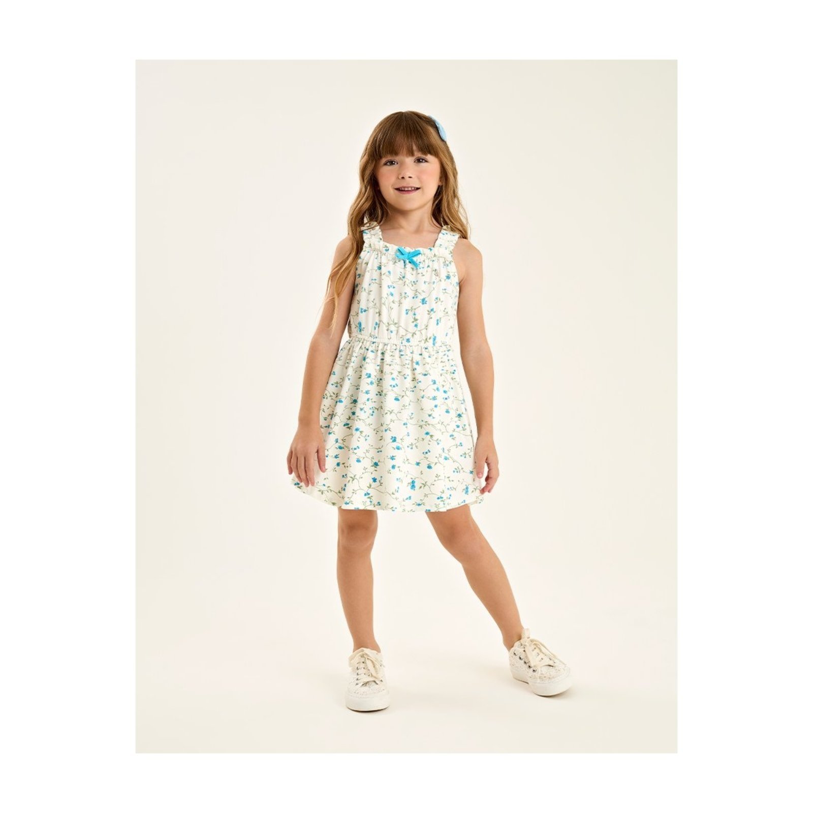 Infantil - Vestido Menina em Cotton