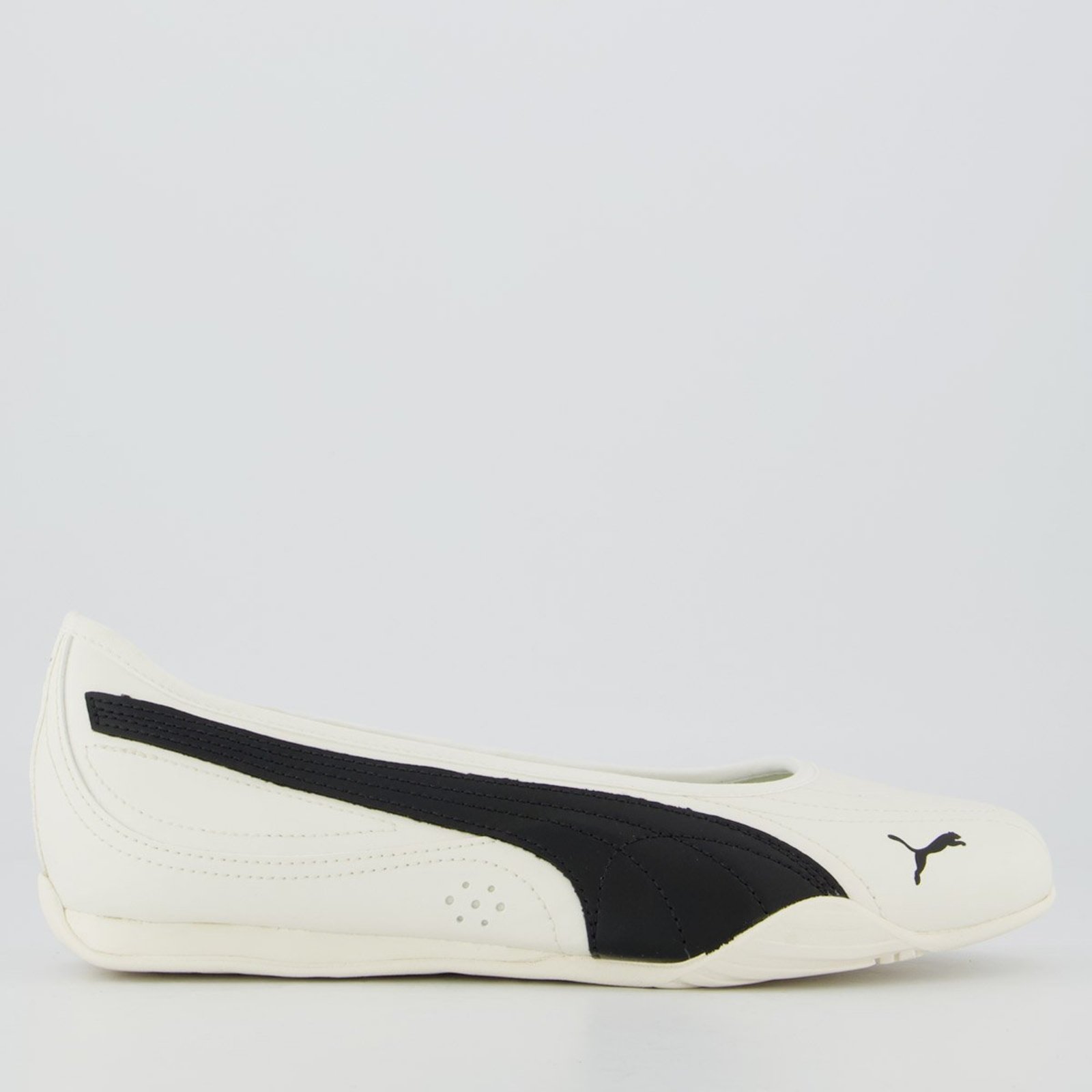 Sapatilha Puma Catch Soleil Ballerina Bdp Feminino Branco e Preto