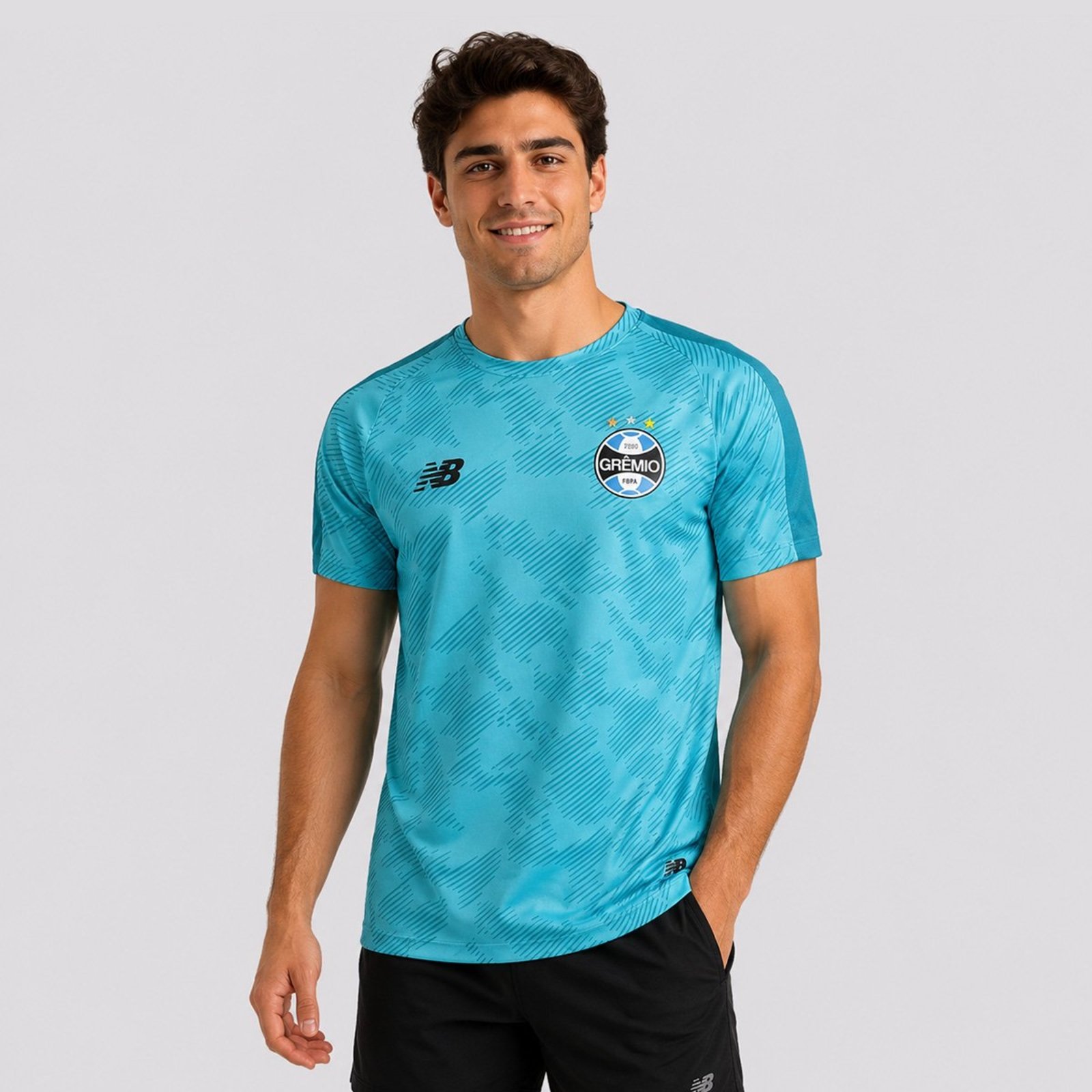 Camisa New Balance Grêmio Goleiro 2026 Azul