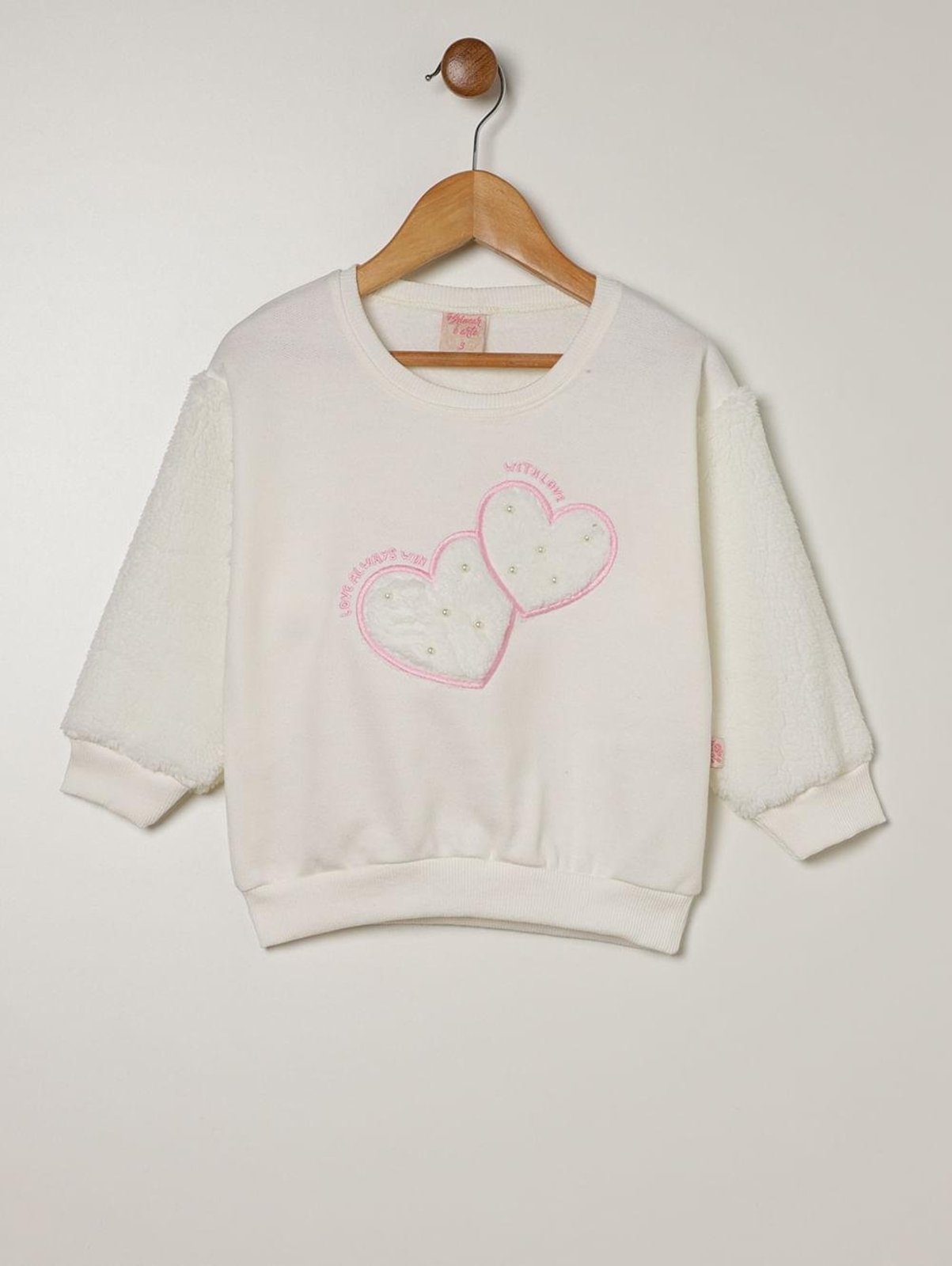 Infantil - Moletom Para Menina - OFF WHITE