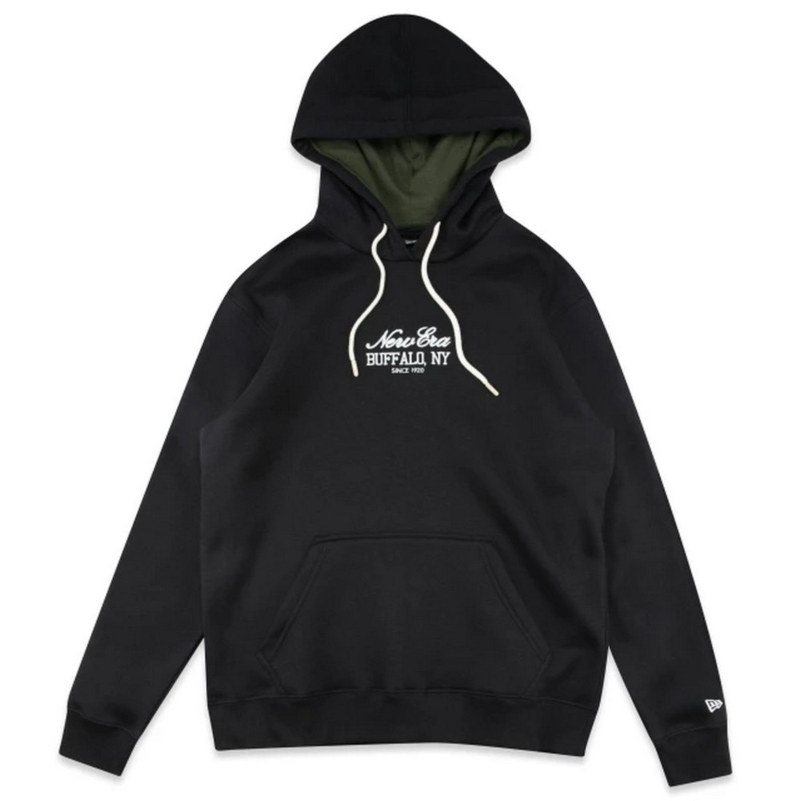 Moletom New Era Canguru Fechado New Era Brasil Preto