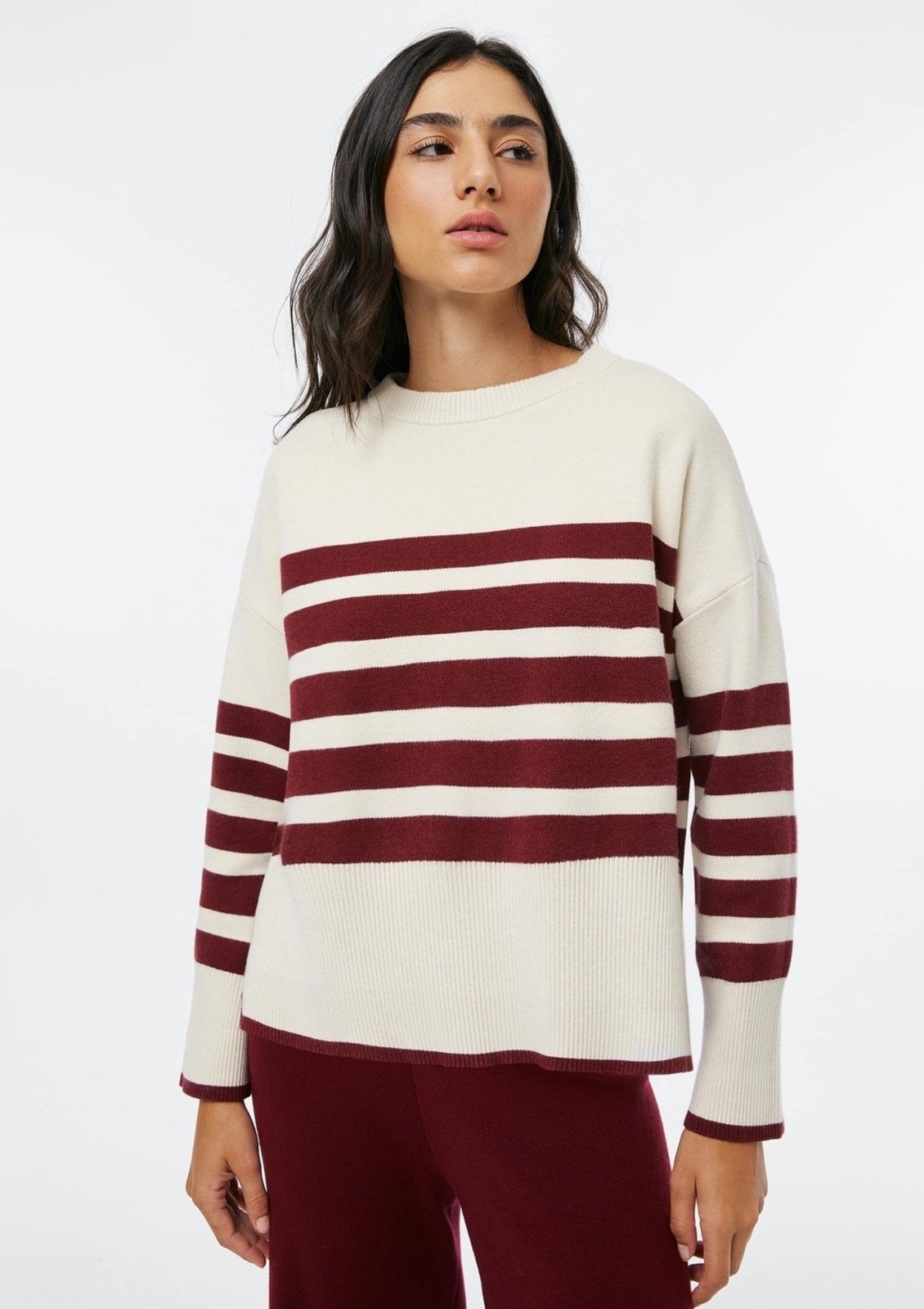 Blusão Feminino Em Tricô Fio Tinto Hering