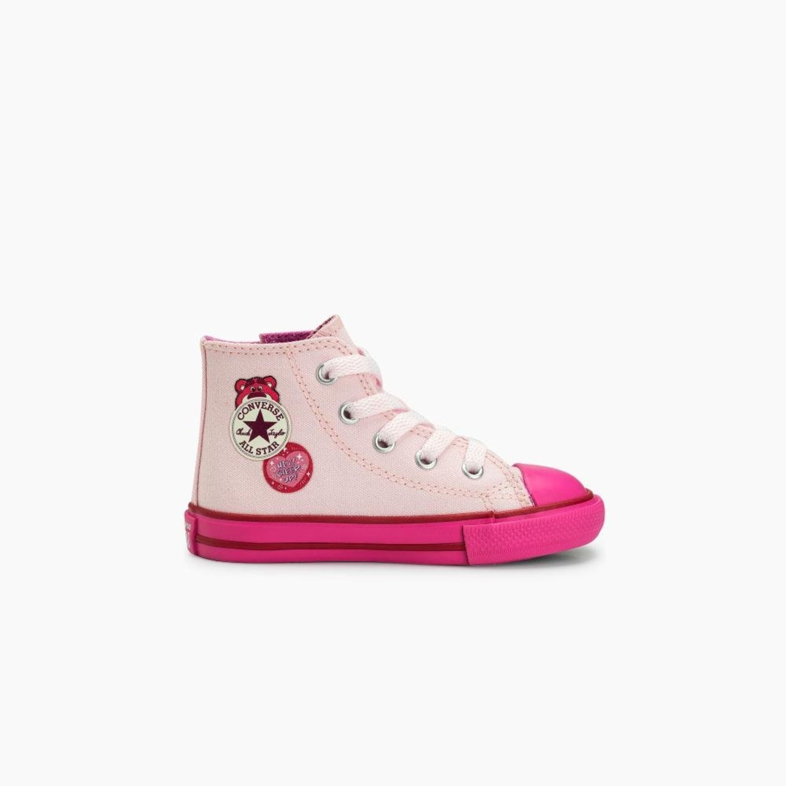 Infantil - Tênis Chuck Taylor All Star Urso Lotso Alto Rosa