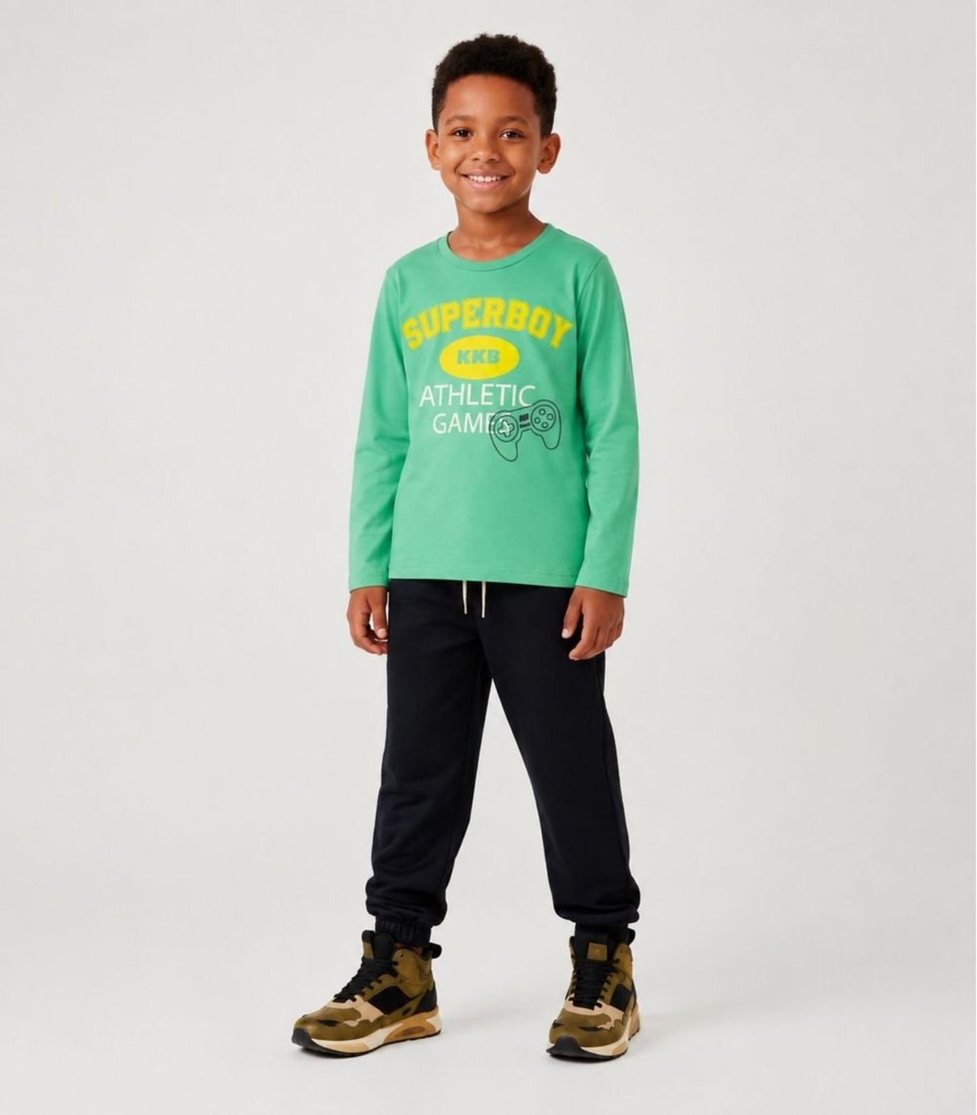 Infantil - Conjunto Meia Estação Menino Keki Boys Verde