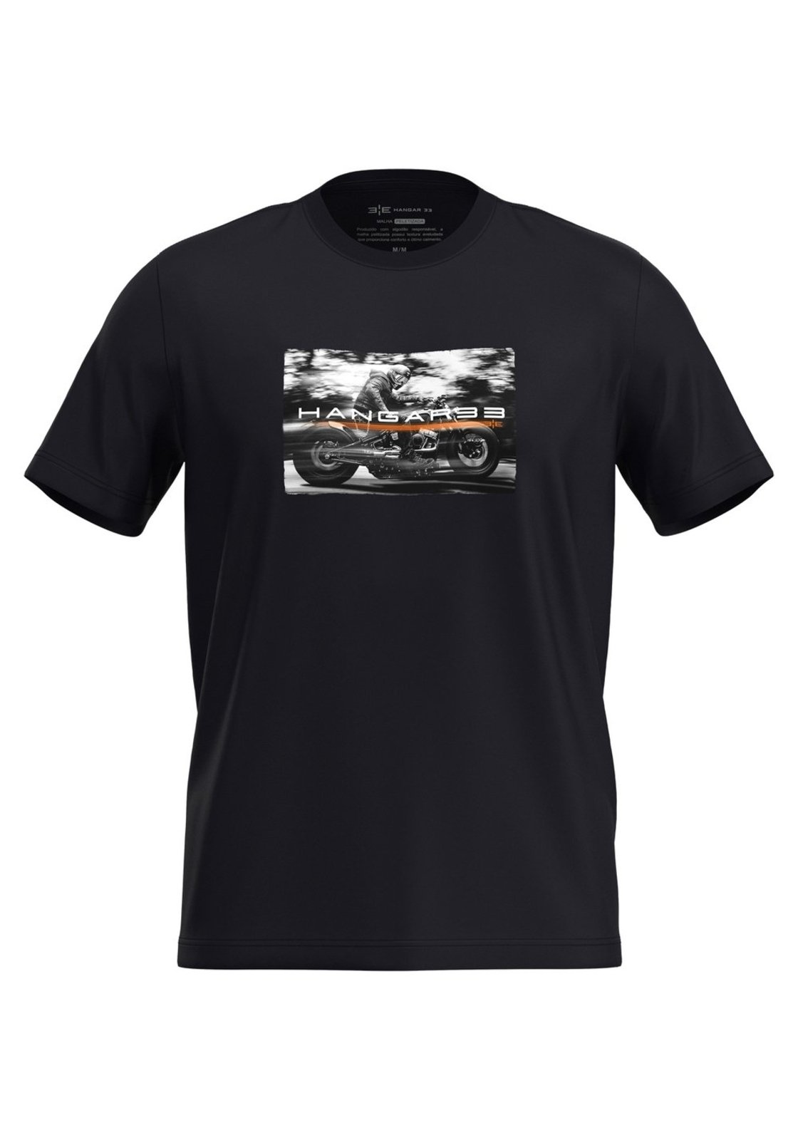 Camiseta Com Estampa Em Meia Malha Peletizada