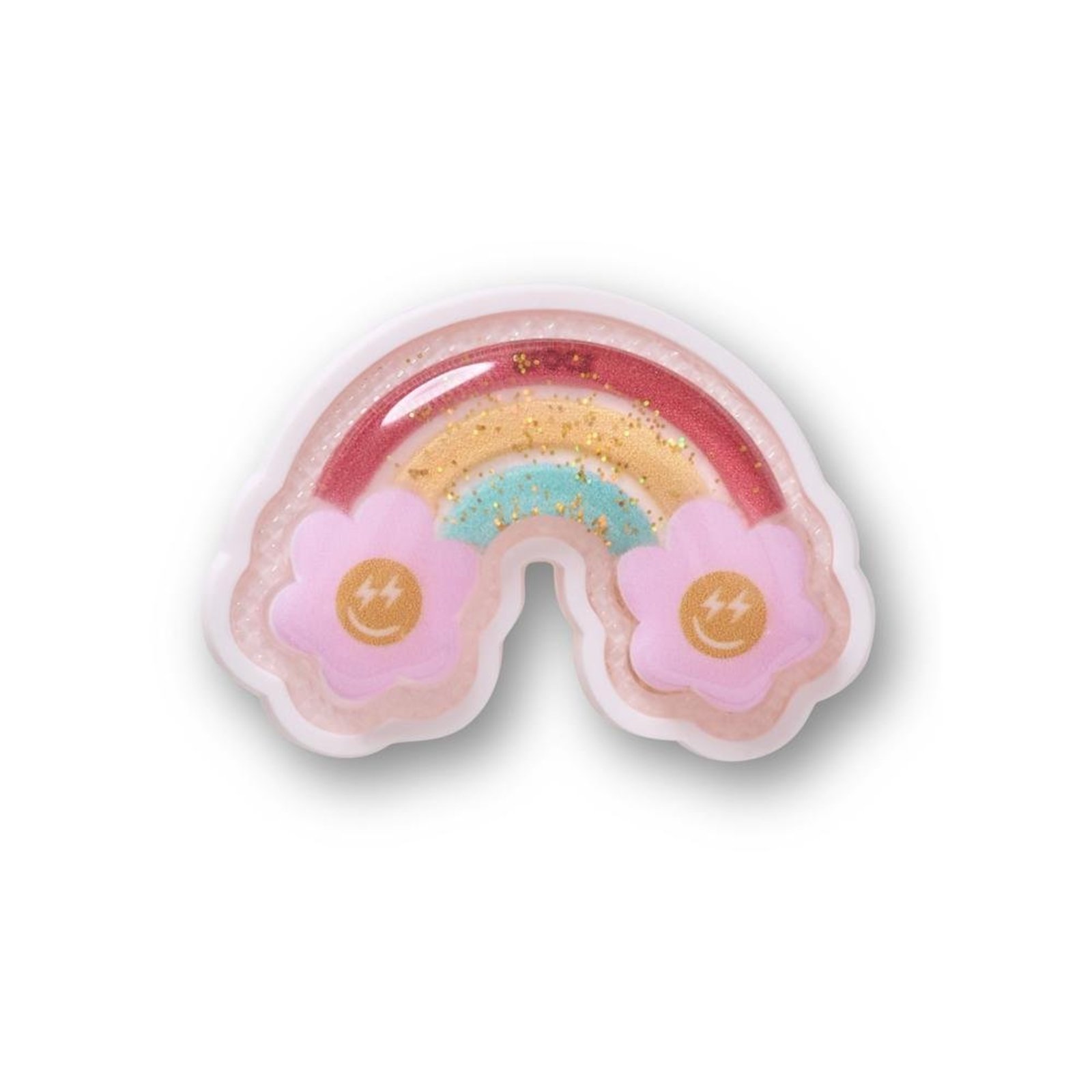 Infantil - Jibbitz™ Arco-Íris Squish Único Branco