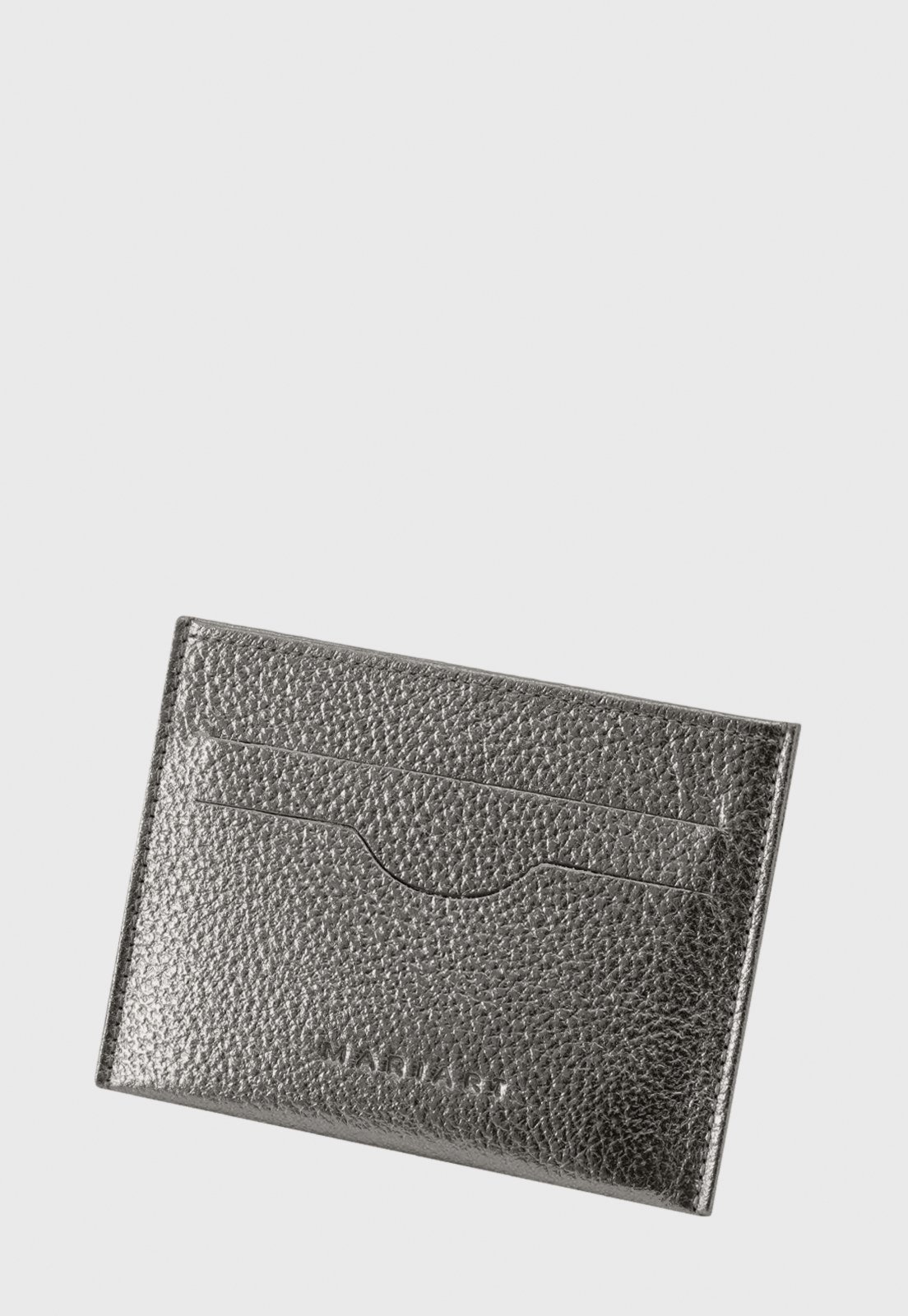 Porta Cartão de Couro Mariart Zircônio Onix