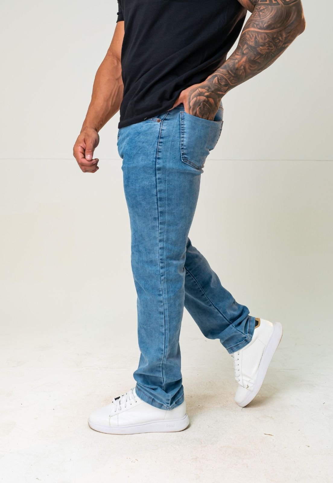 Calça Jeans Skinny Masculina Yellow Jeans Basica e Confortavel