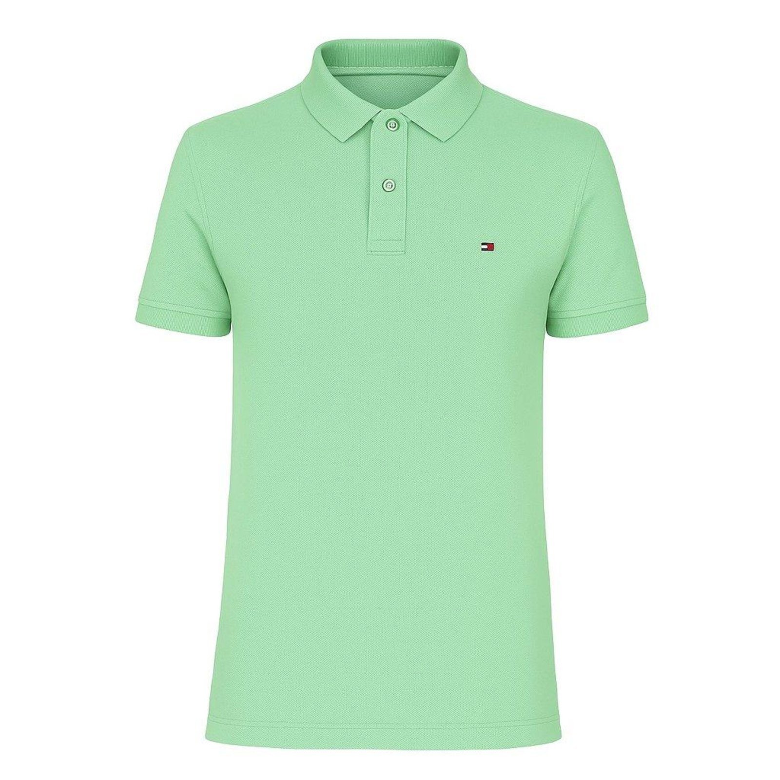 Vista 2 Camiseta Gola Polo Tommy Hilfiger Im 1985 Slim Claro verde Tommy Hilfiger verde