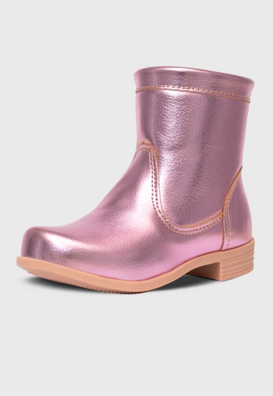 Infantil – Bota Menina Pópidi Cano Curto Rosa