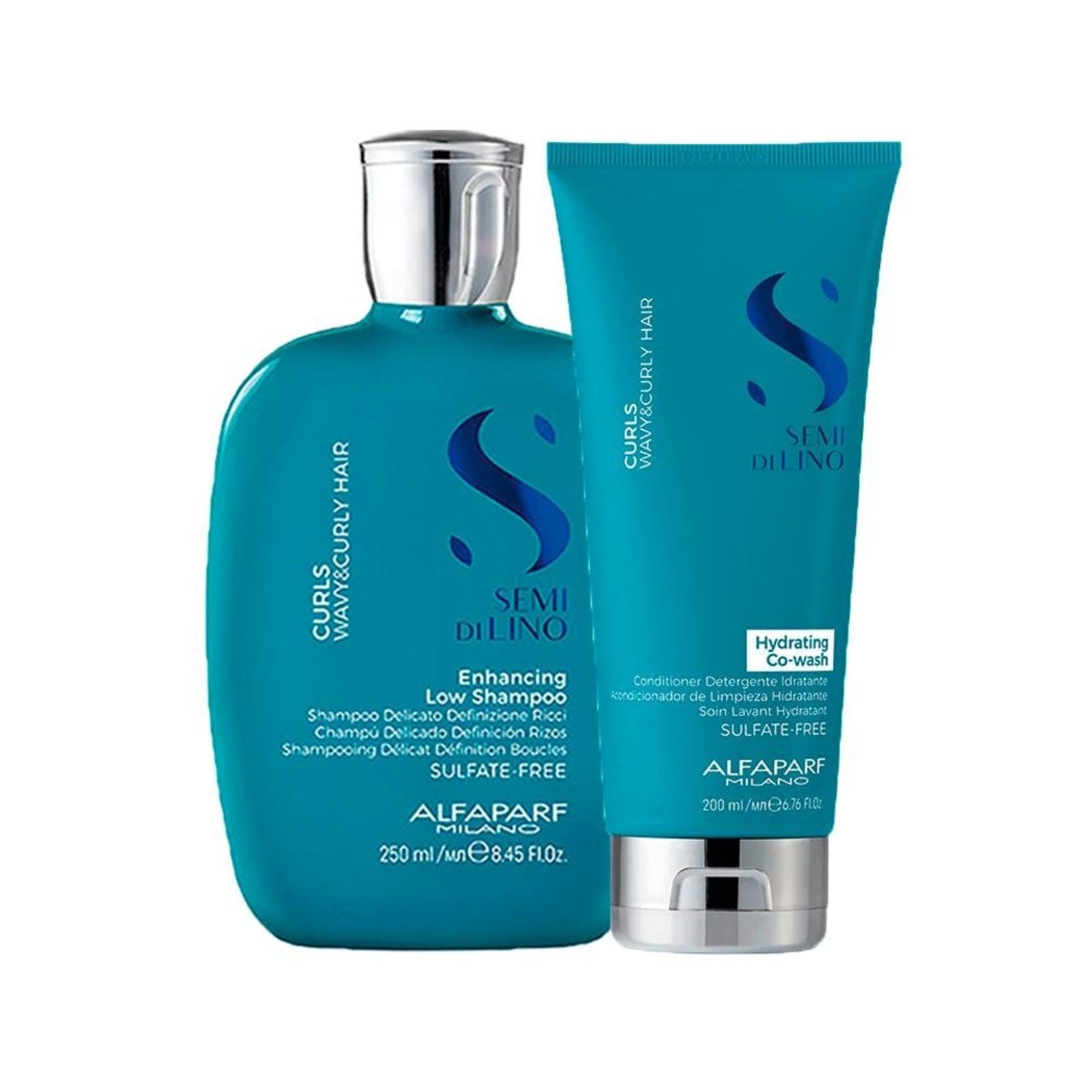 Alfaparf Semi Di Lino Curls Shampoo e Condicionador