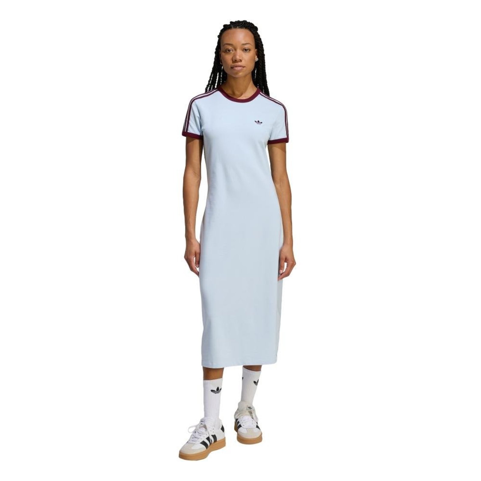 VESTIDO TRÊS LISTRAS (SLIM) adidas Originals Azul