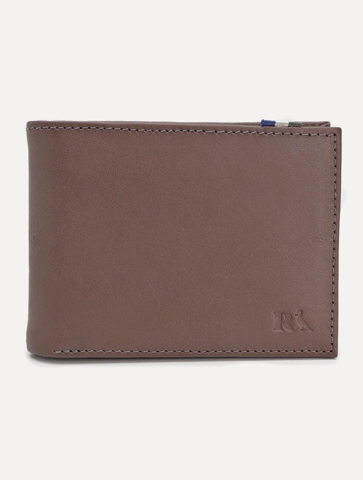 Vista 2 Carteira Reserva Masculina Couro Columbia marrom Reserva marrom