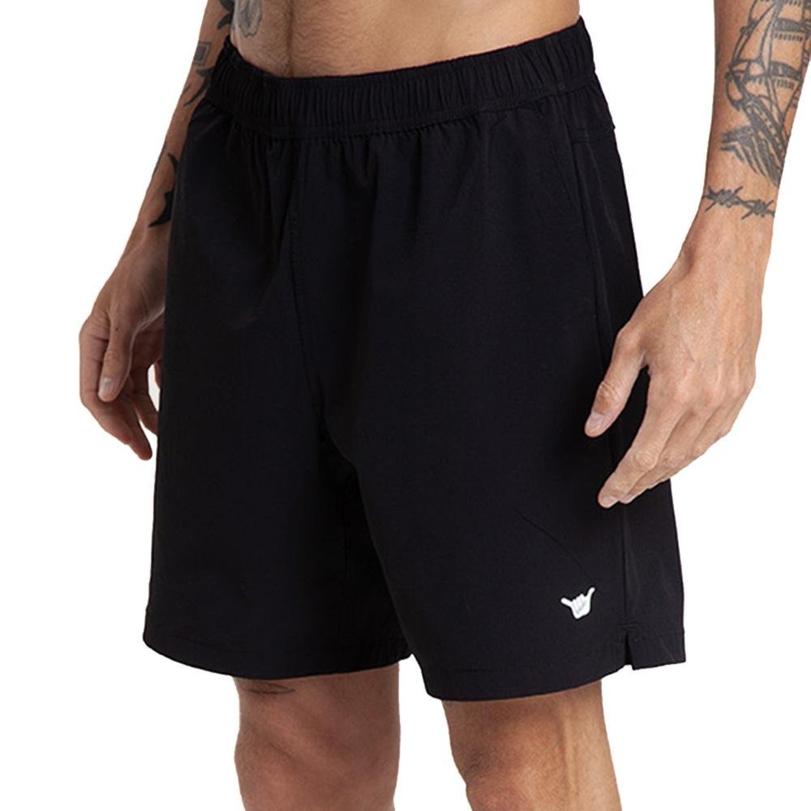 Bermuda Hang Loose Imp Zip Masculina Preto