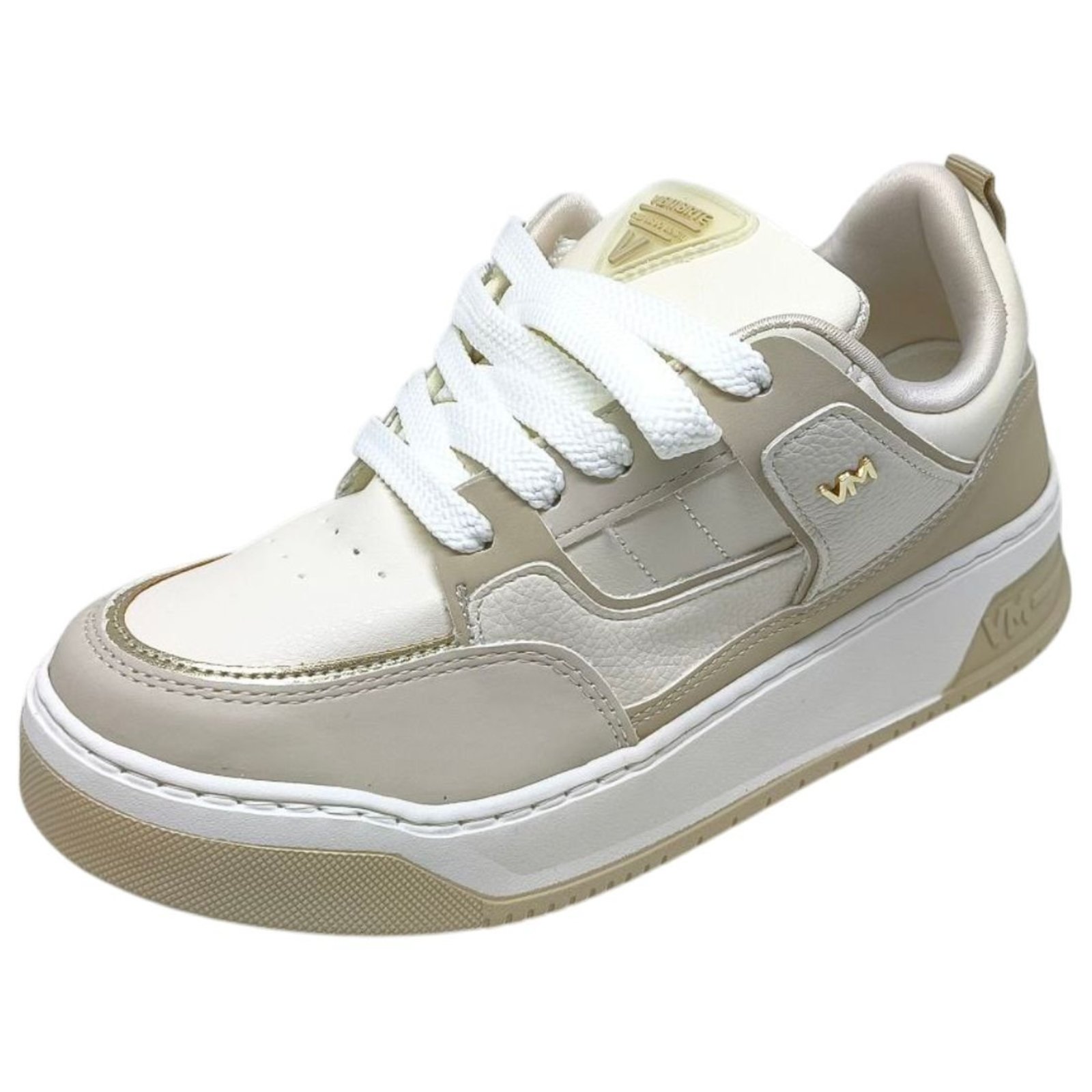 Tênis Feminino Casual Flatform Moderno Conforto Via Marte