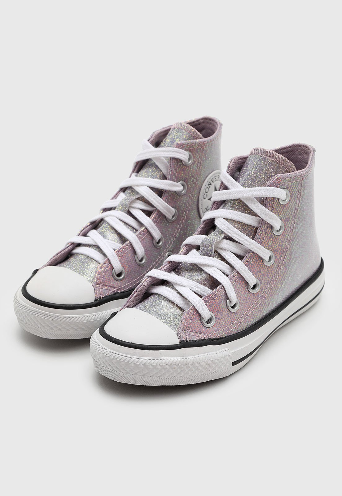 Infantil - Tênis Converse Chuck Taylor All Star Cano Médio Lilás