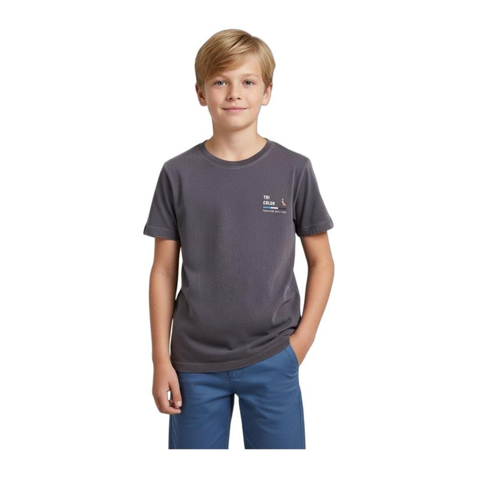 Infantil - Camiseta Mini Estampa Tricolor Grêmio Reserva Mini