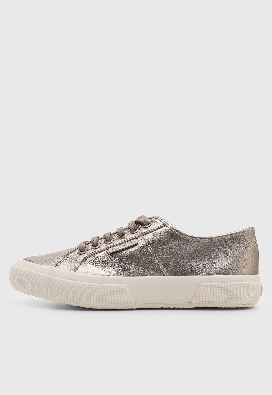 Tênis Feminino Superga Metalizado Champagne