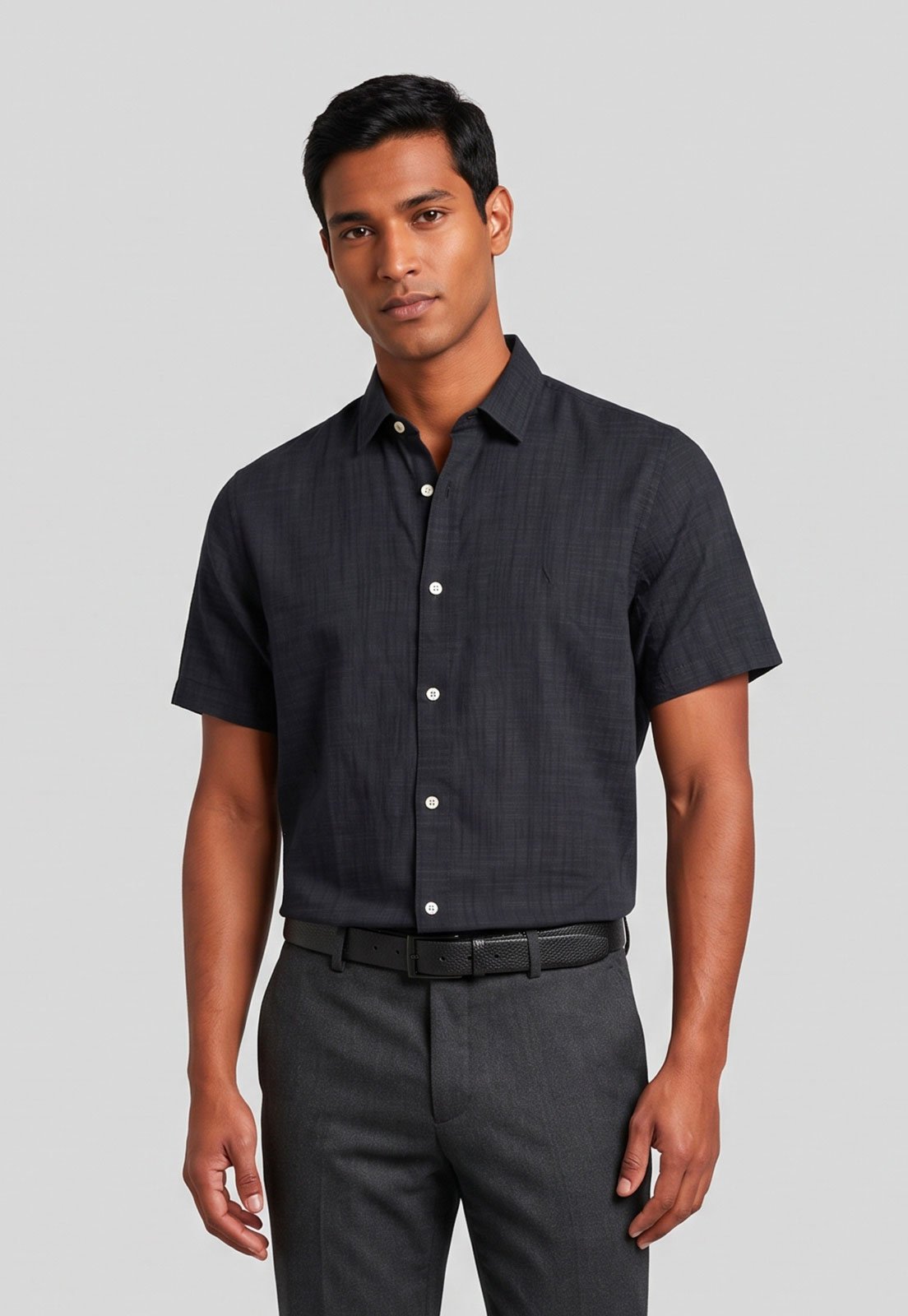 Camisa Masculina Reserva Flame Gola Clássica Azul