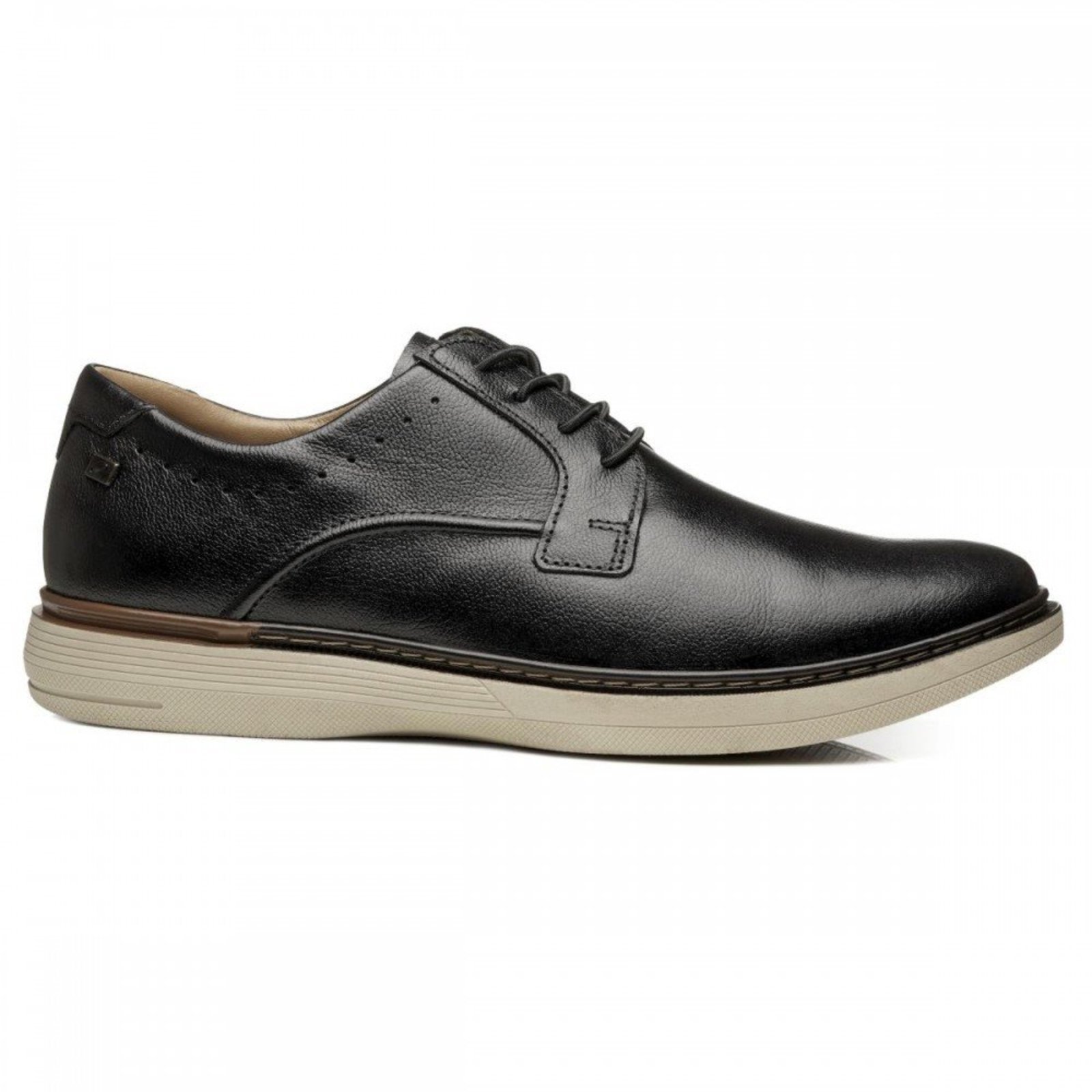 Sapato Pegada 127603-01 Oxford Cadarço Masculino Pegada Preto