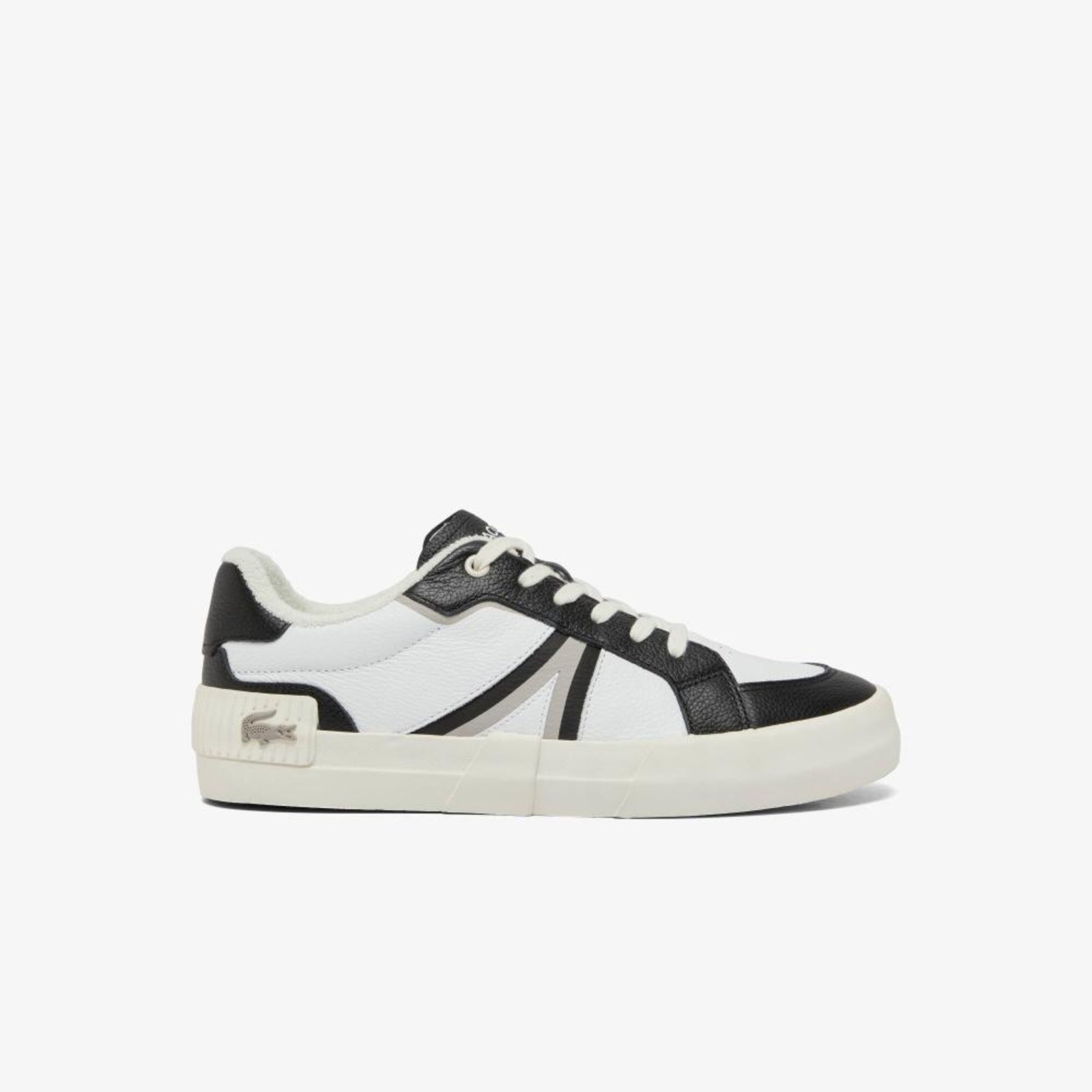 Tênis Lacoste Masculino L004 de Couro Preto