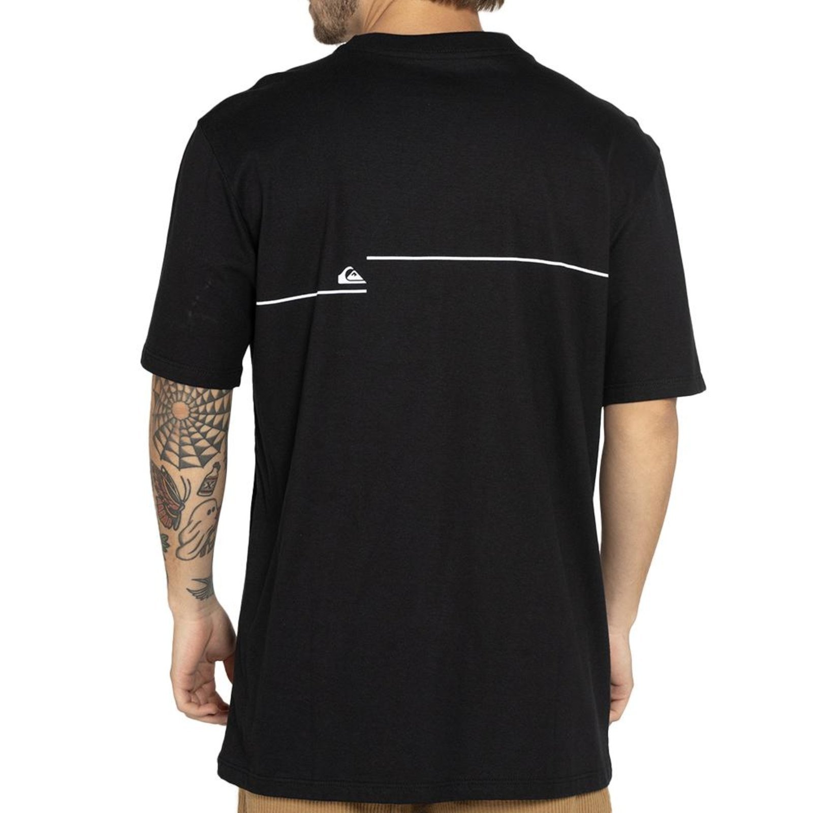 Camiseta Quiksilver New Lines Plus Size WT25 Masculina Preto