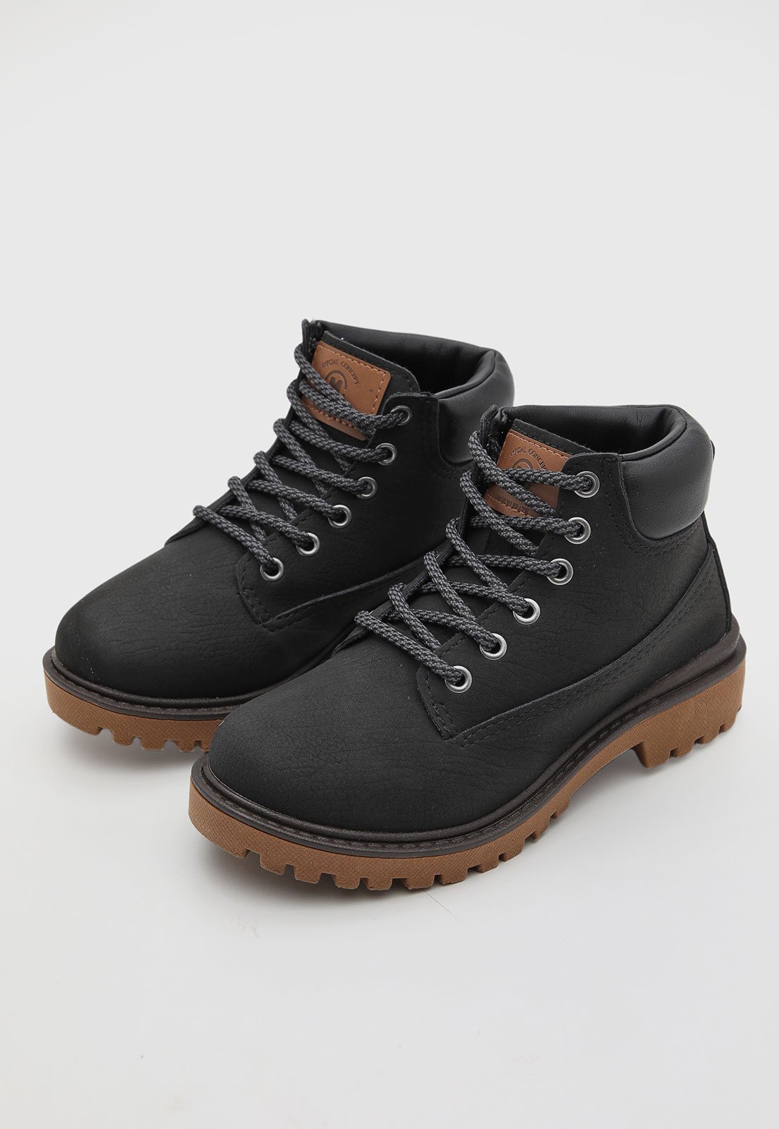 Infantil - Bota Molekinho Cano Curto Preta
