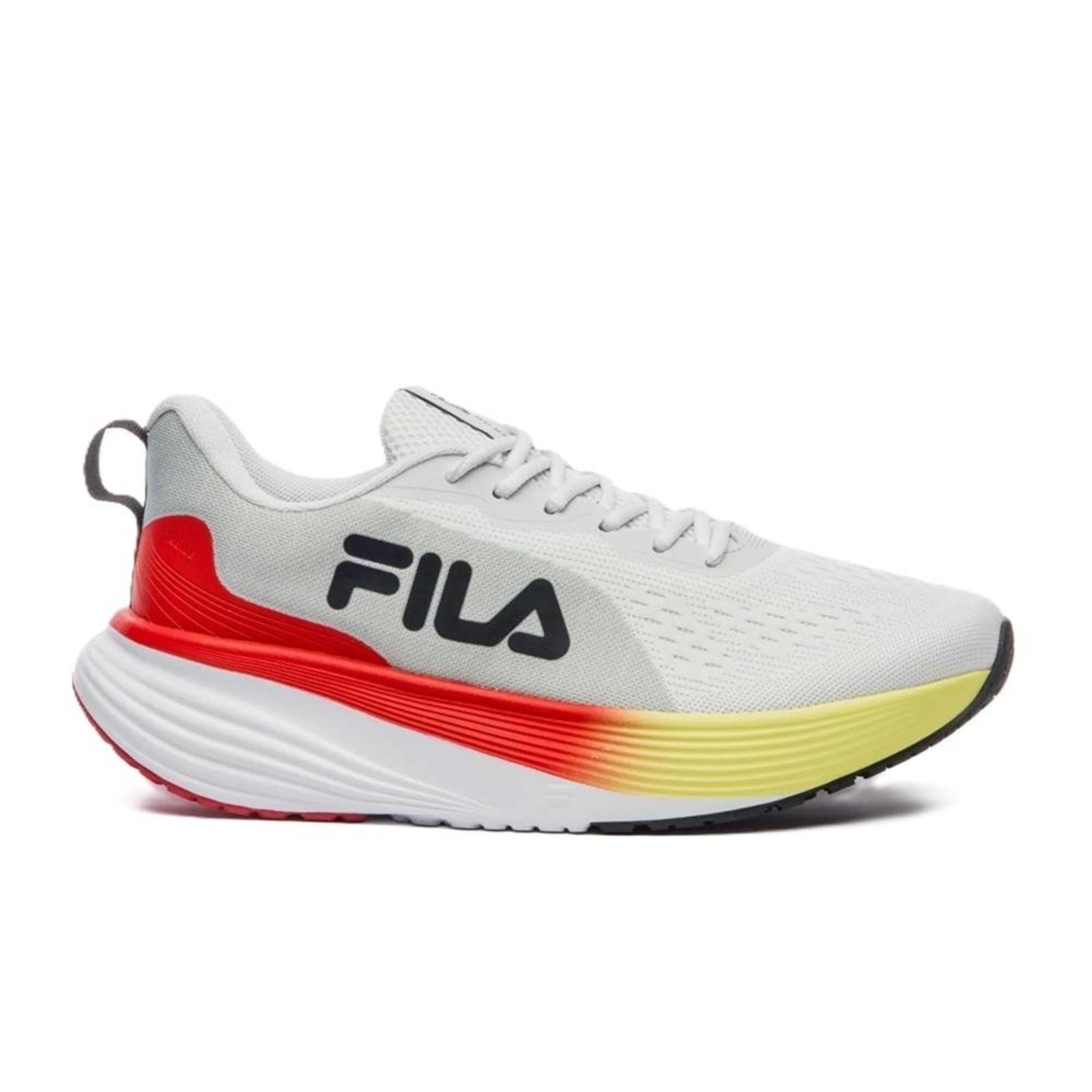 Tênis Masculino Running Fila Agile 1359237 Branco/Azul 39