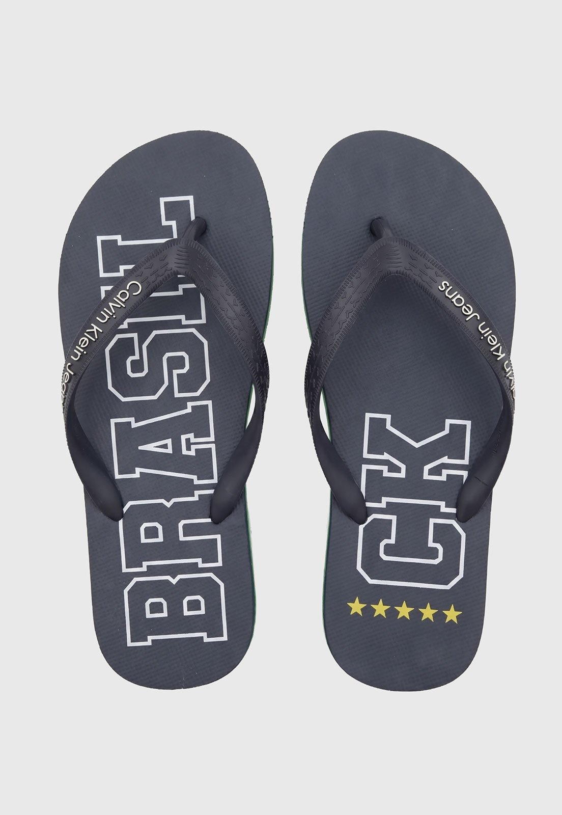 Chinelo Masculino Calvin Klein Brasil Azul Marinho