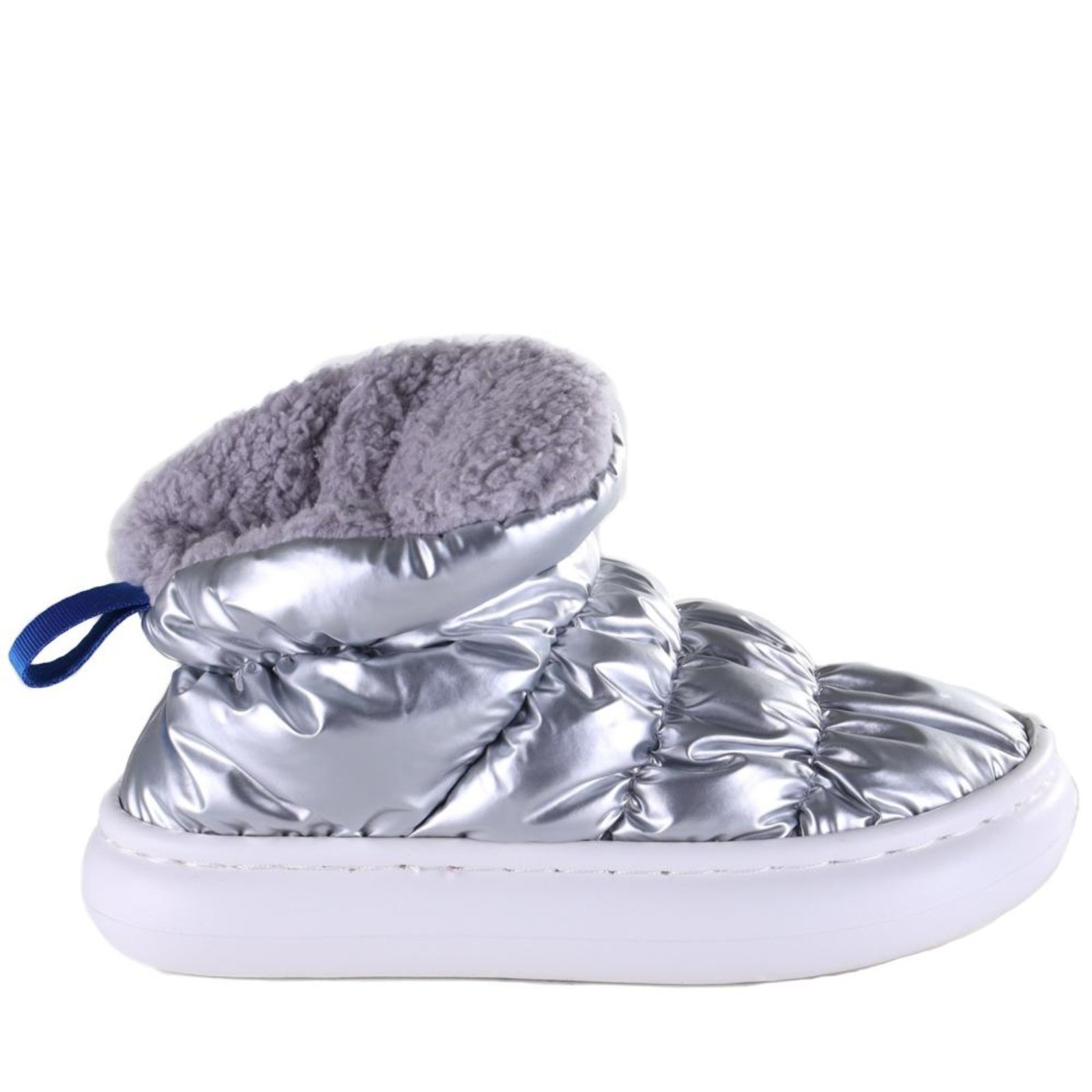 Infantil – Pantufa Flowfa Mini Katy Prata Incolor