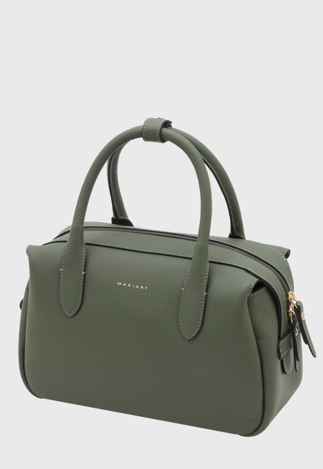 Bolsa Bowling Couro Mariart Jambuzinha Army