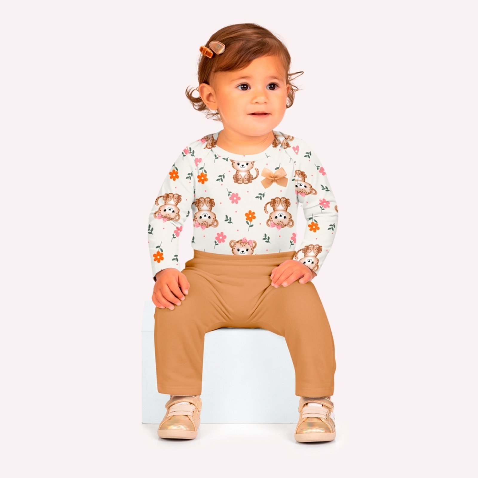 Infantil - Conjunto Menina Bordado Kyly