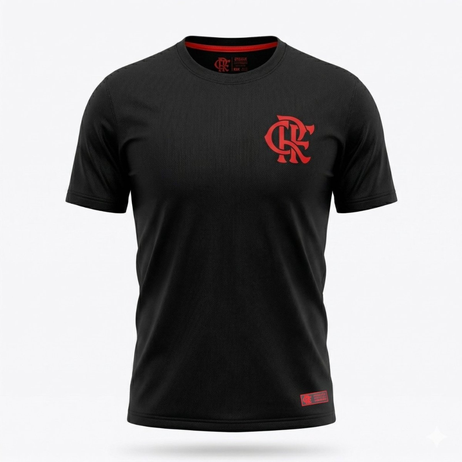 CAMISA FLAMENGO BLACK ELITE POLIAMIDA MASCULINA PRETO