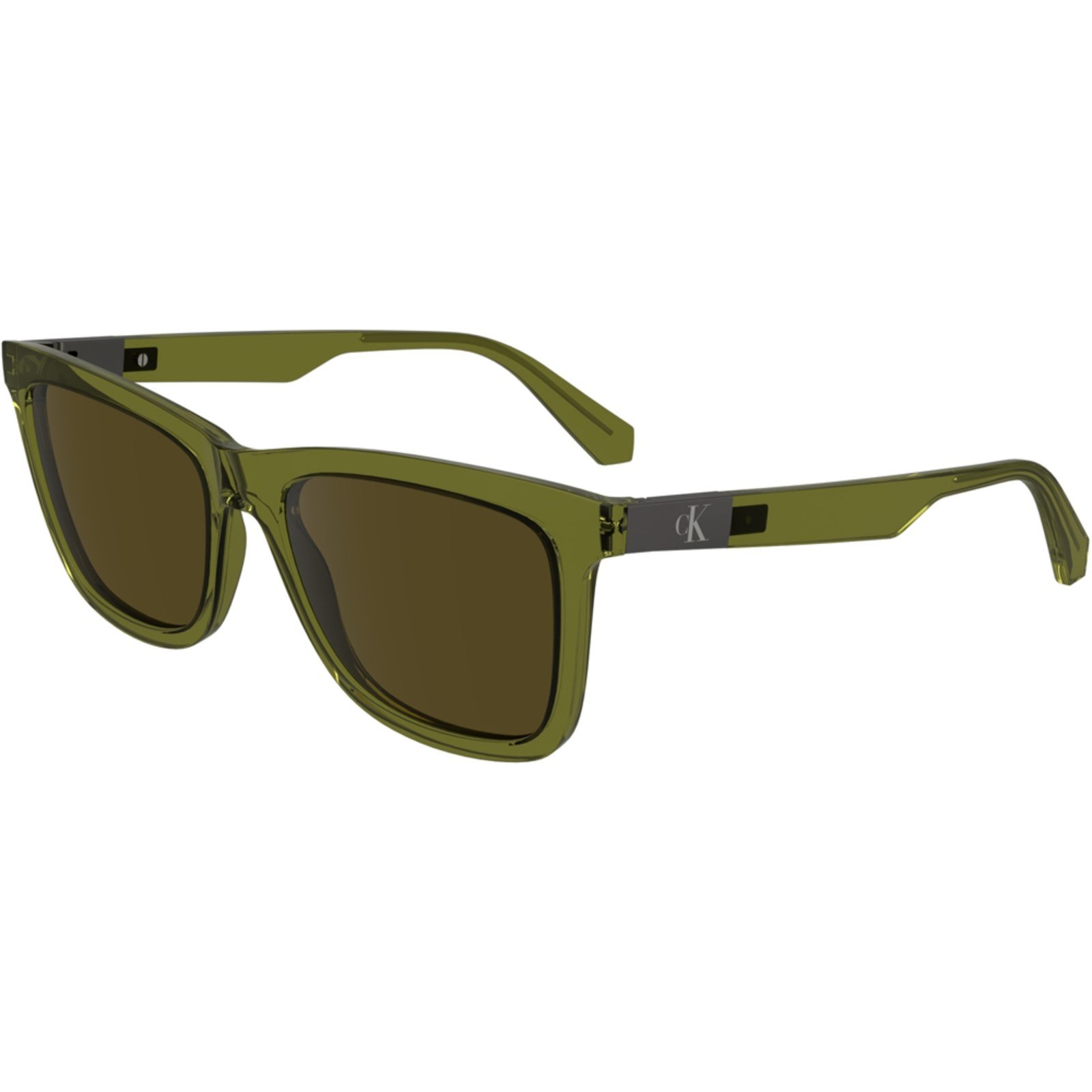 Óculos de Sol Calvin Klein Jeans 24601S 309 Verde Masculino