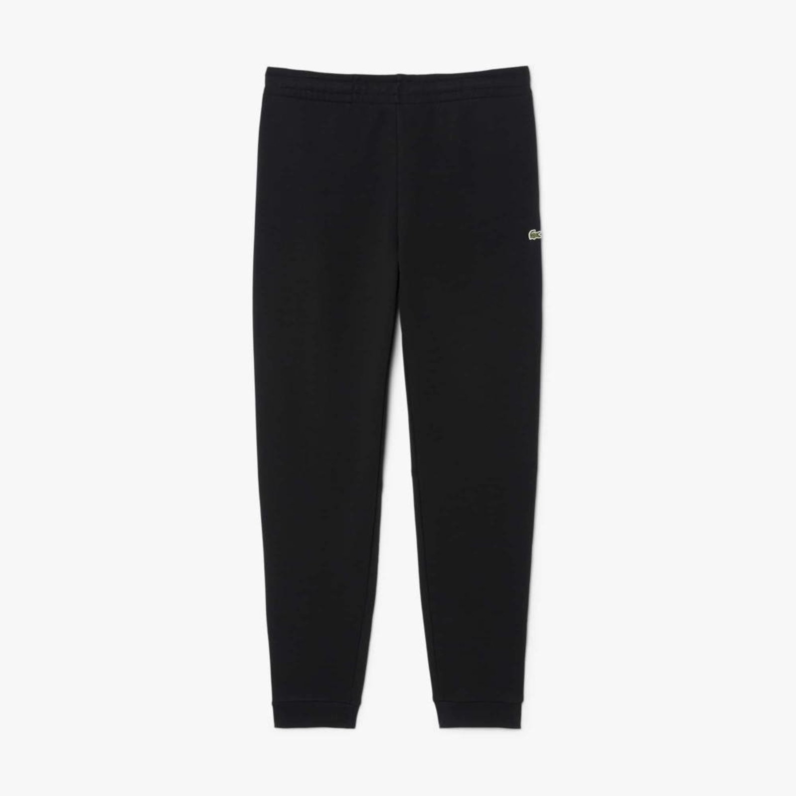 Calça Esportiva Masculina de Moletom não Escovado em Modelagem Tapered Preto