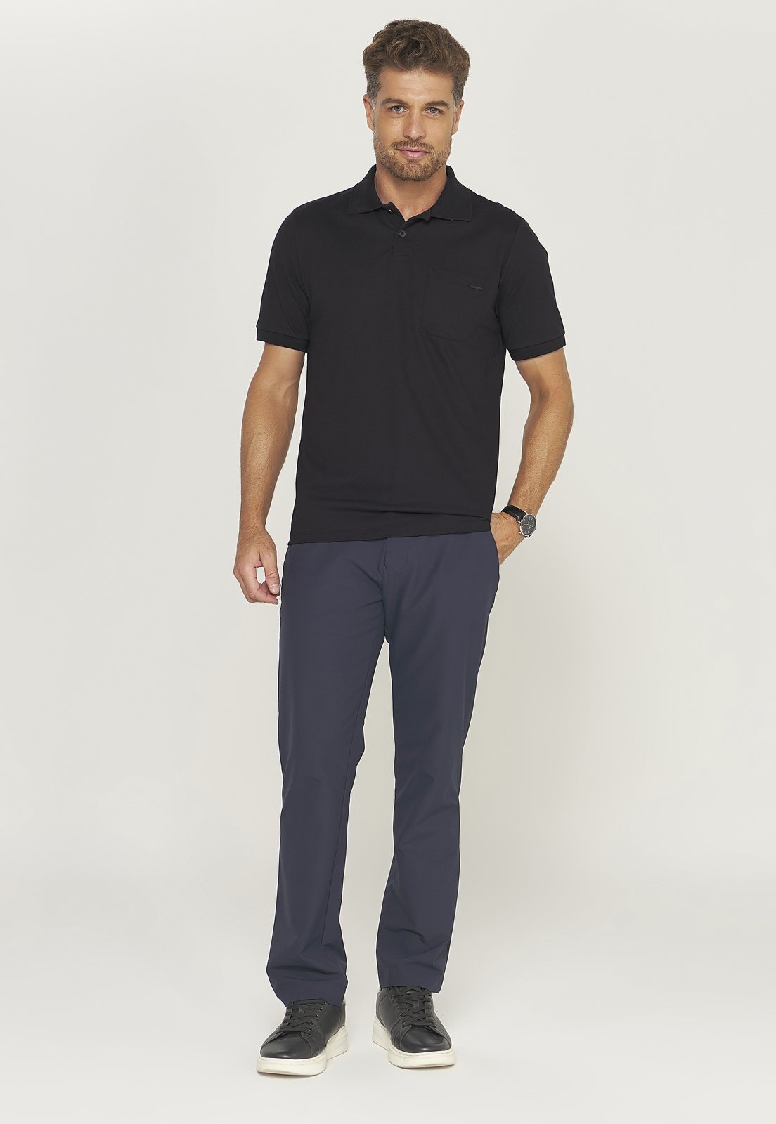 Polo Piquet C/ Bolso