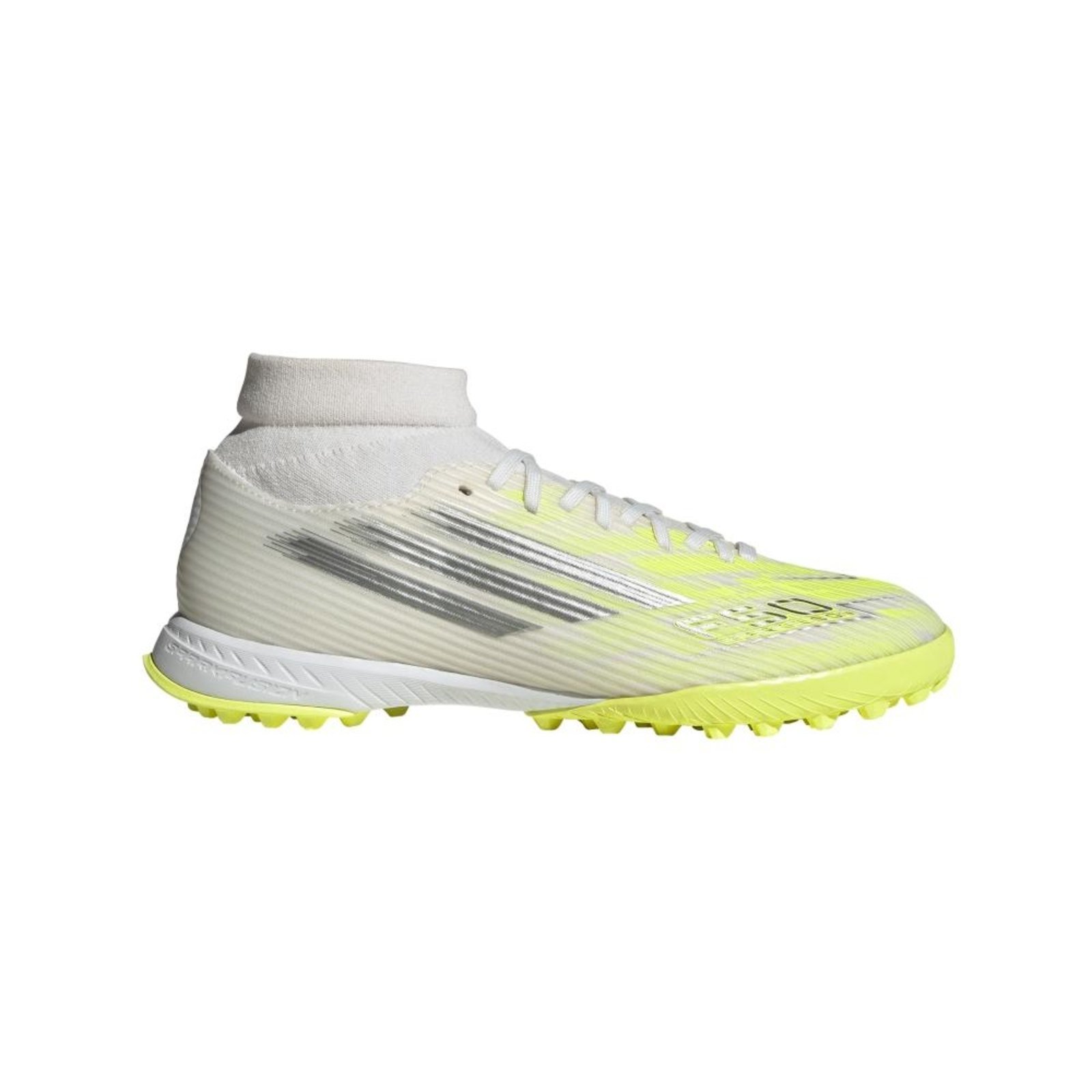 Vista 2 Chuteira Society Cano Alto F50 SPARKFUSION LEAGUE Feminina adidas Performance branco adidas performance branco