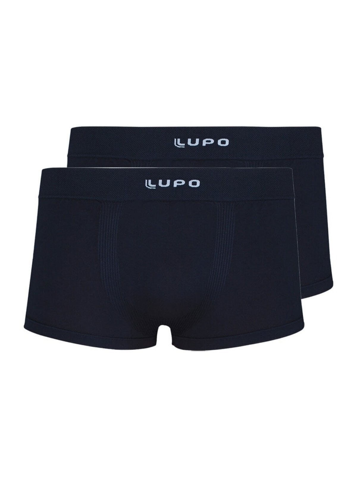 Kit com 2 Cuecas Sunga Lupo 656-001 Preto