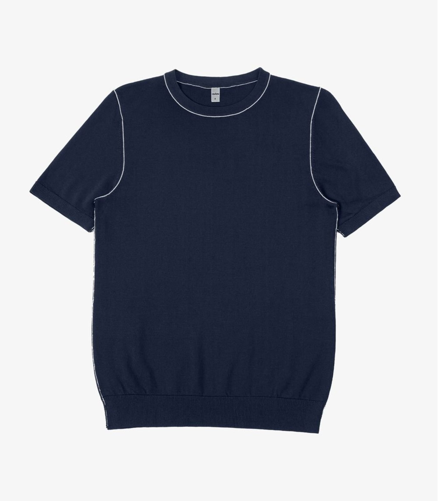 Blusa Feminina Tricot Com Detalhe Rovitex Azul