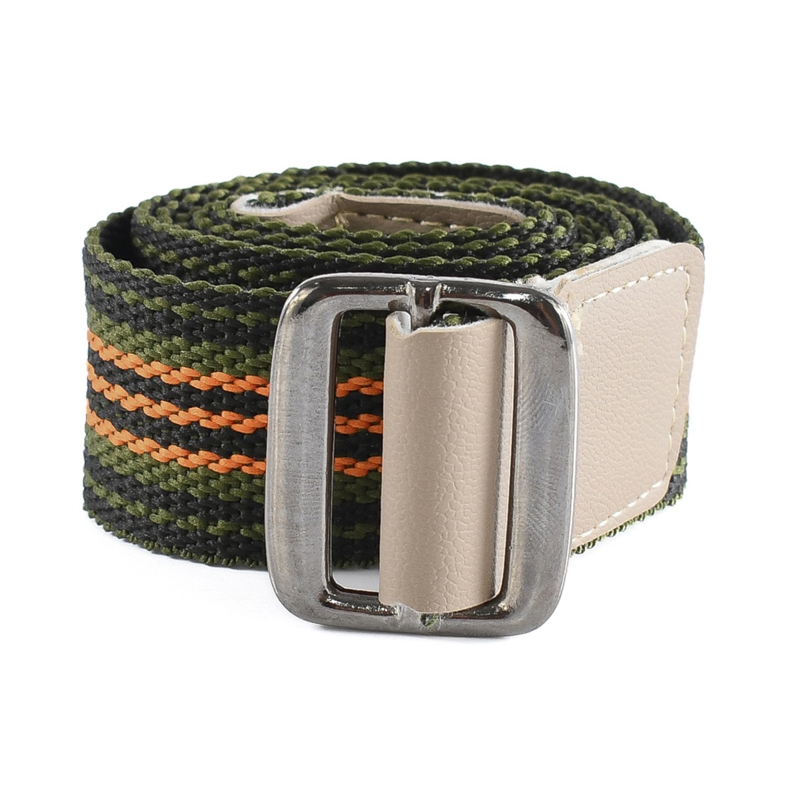 Vista 3 Infantil - Cinto Gorgorão Tecido Masculino Verde Minipasso branco/verde verde Minipasso branco/verde verde