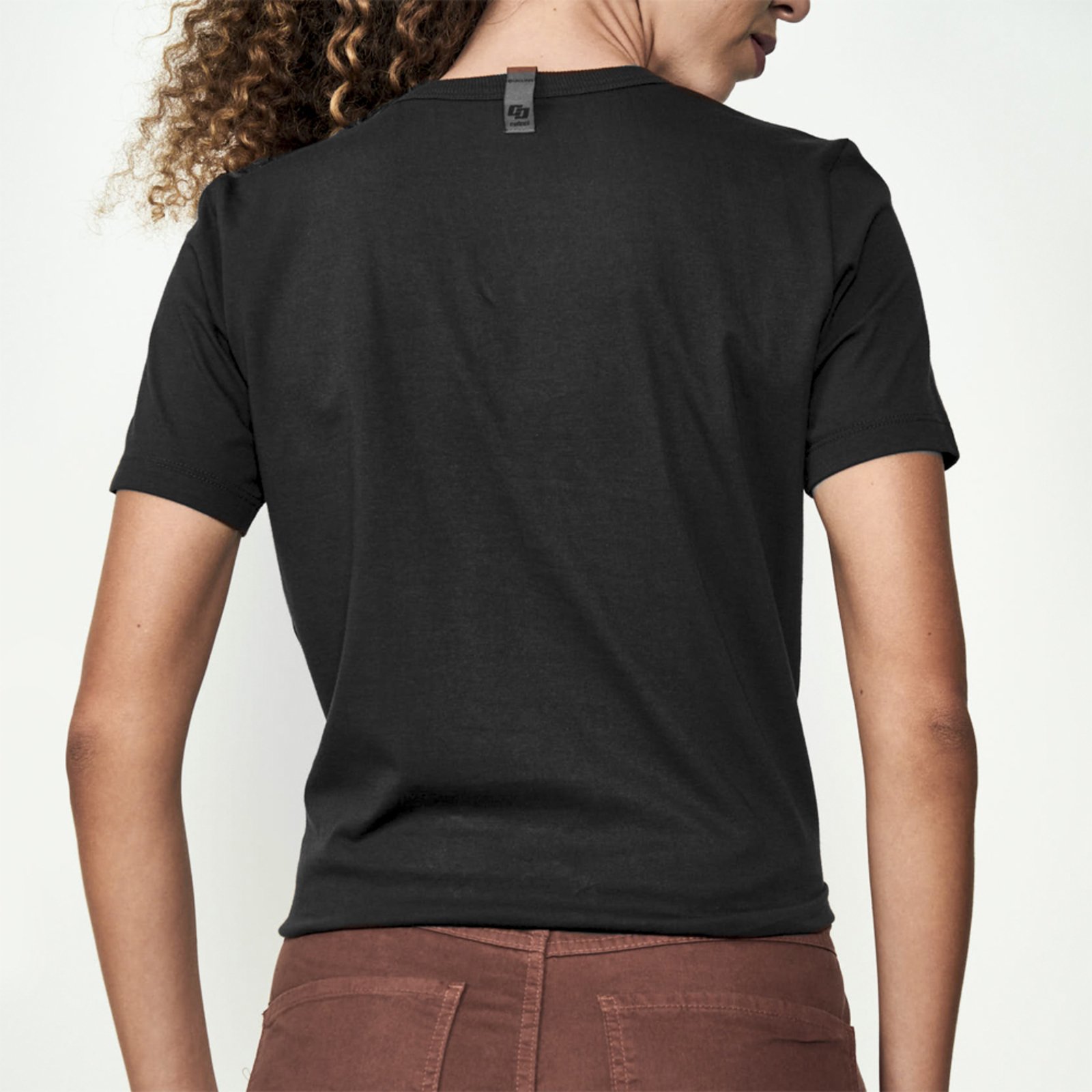 Vista 3 Camiseta Colcci Letter Ou25 Feminino preto Colcci preto
